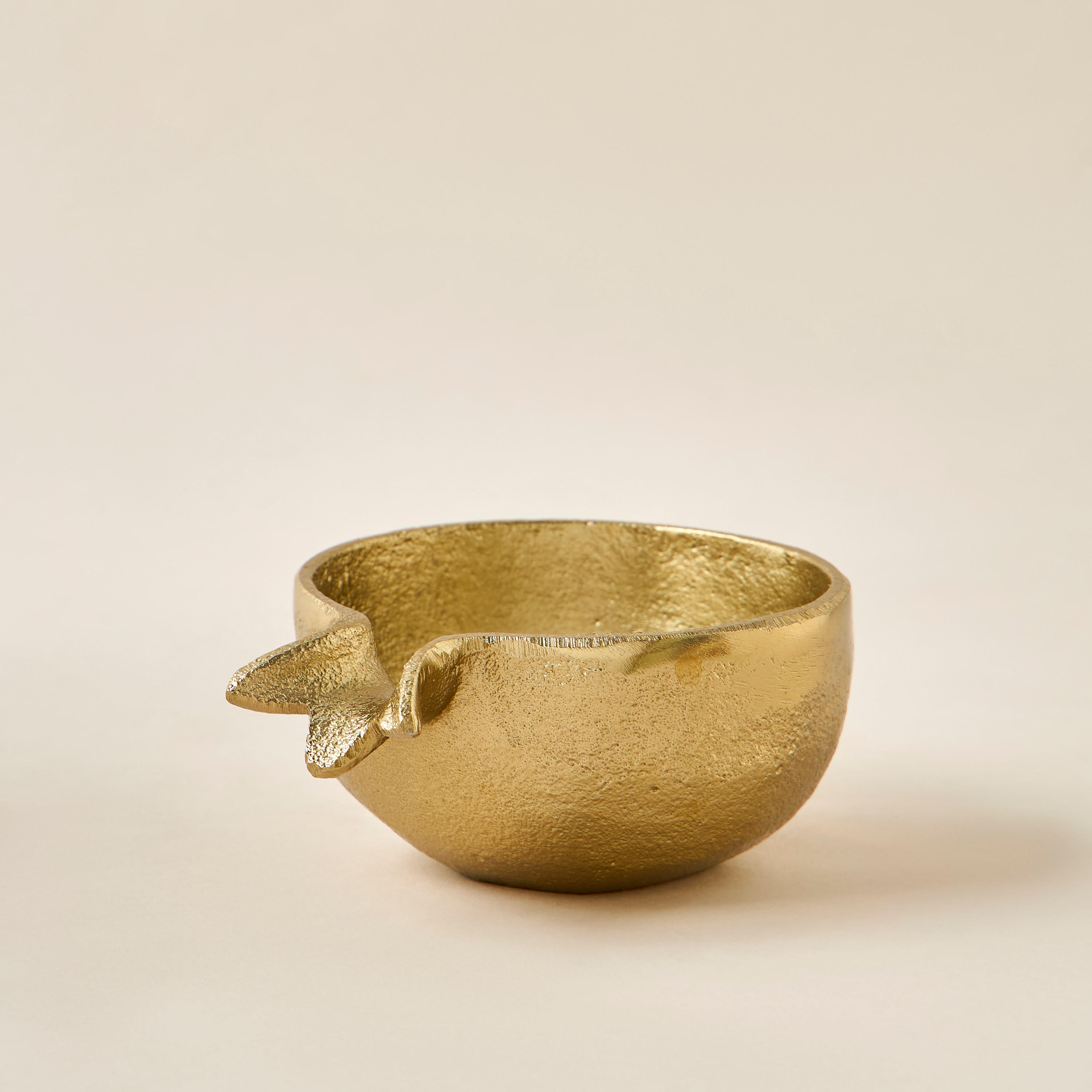 Decorative Metal Serving Bowl - 13 cms-household-decor-vasesandbowls-image-1