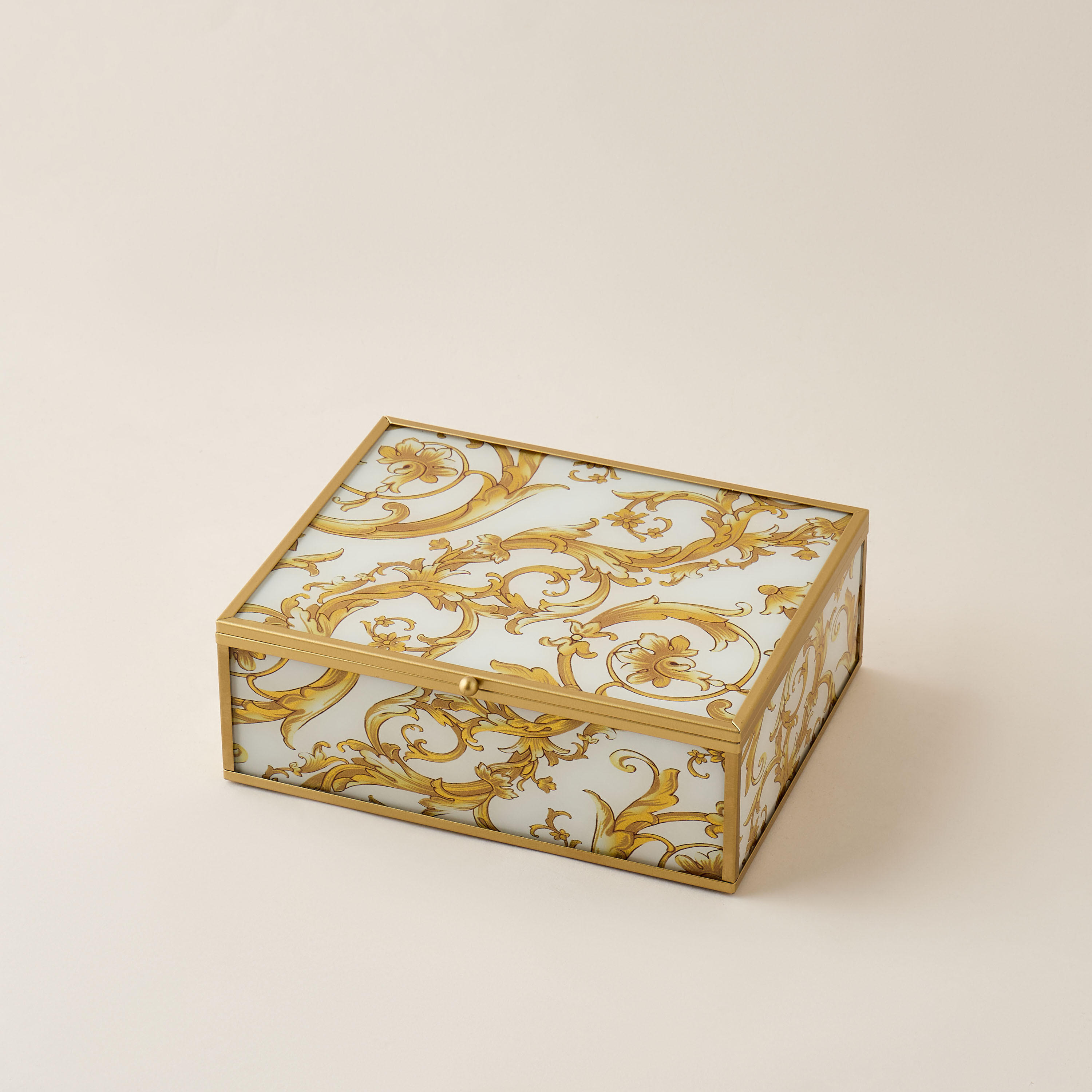 Gia Como Decorative Acrylic Box - 20x4 cms-household-decor-boxesandtrays-image-2
