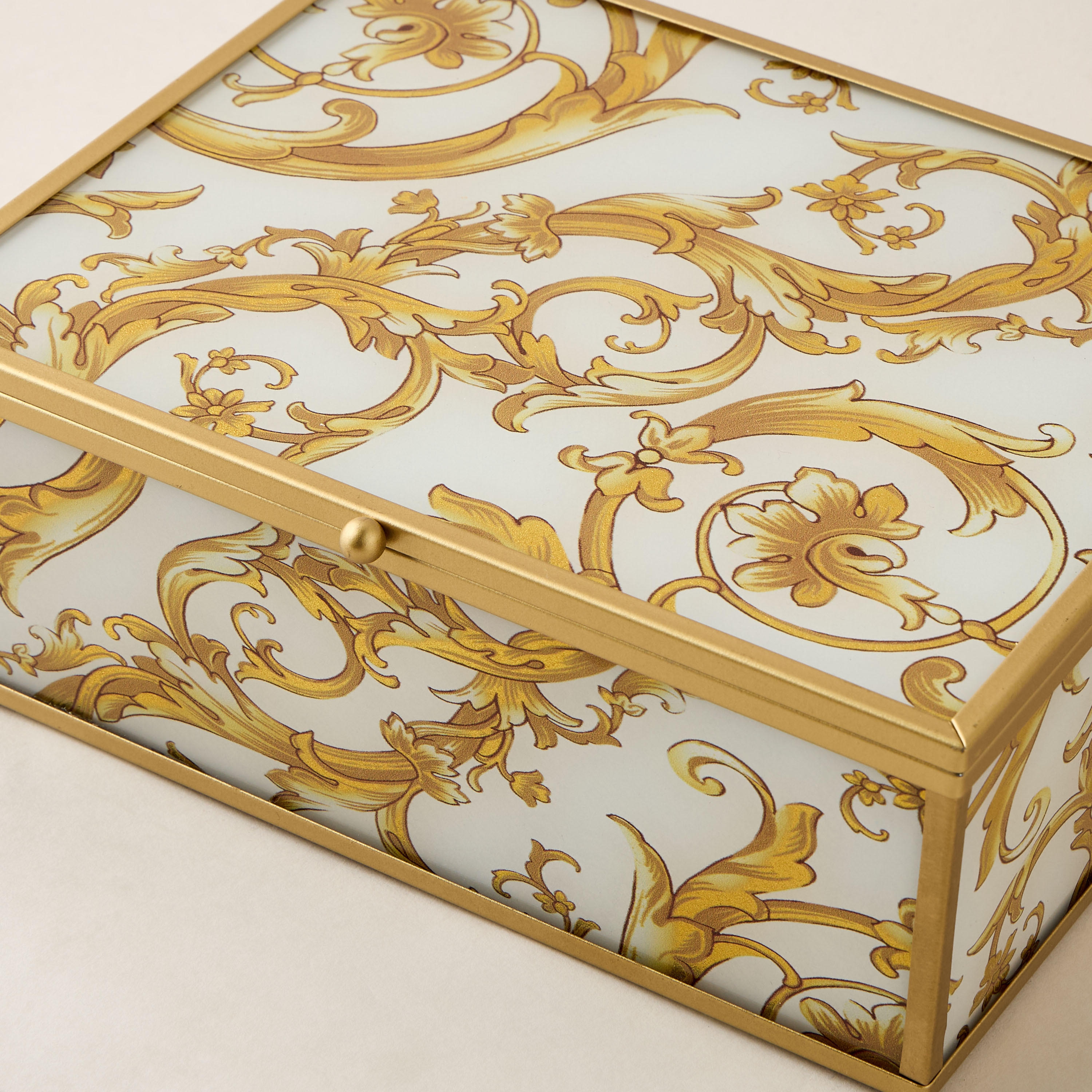 Gia Como Decorative Acrylic Box - 20x4 cms-household-decor-boxesandtrays-image-3