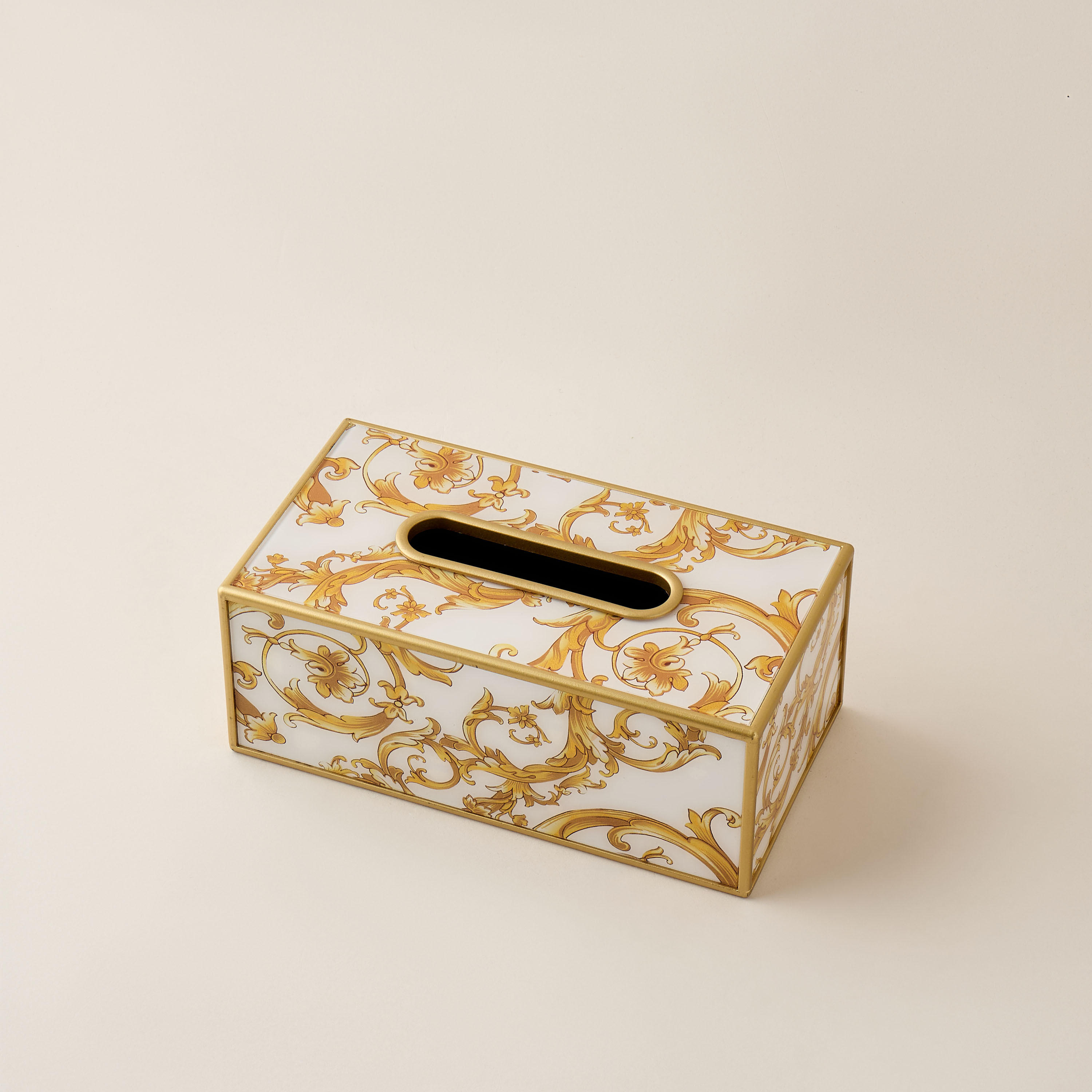 Gia Como Acrylic Tissue Box - 25x12 cms-household-bathandlaundry-bathaccessories-tissueboxesandcottonjars-image-2