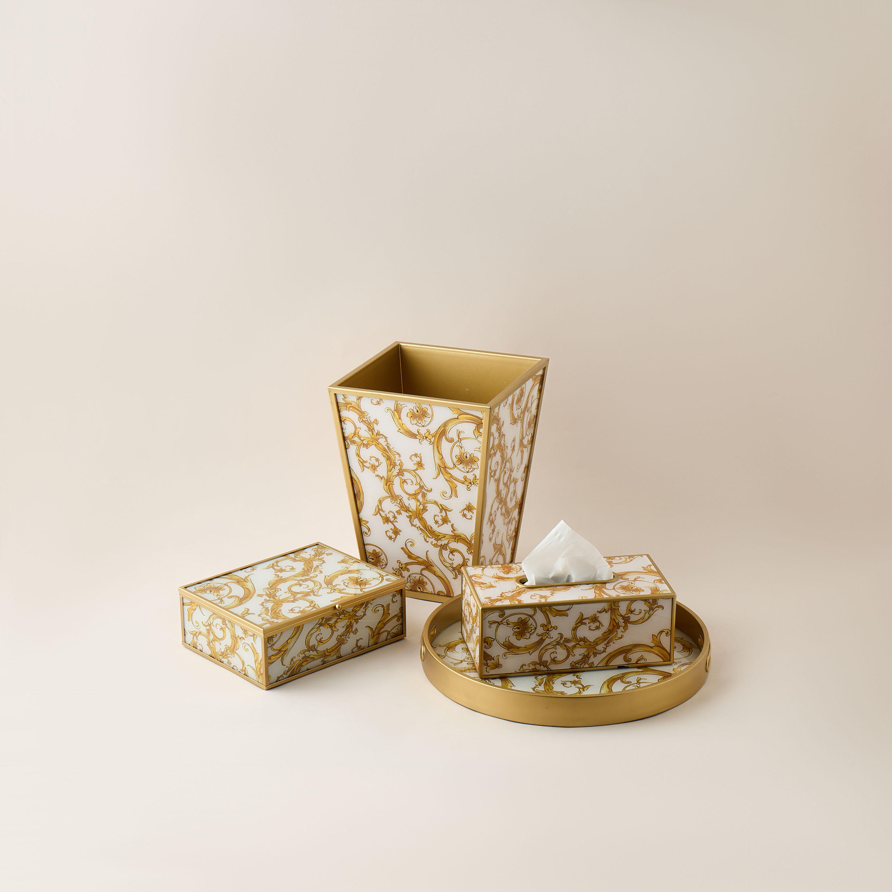 Gia Como Acrylic Tissue Box - 25x12 cms-household-bathandlaundry-bathaccessories-tissueboxesandcottonjars-image-5