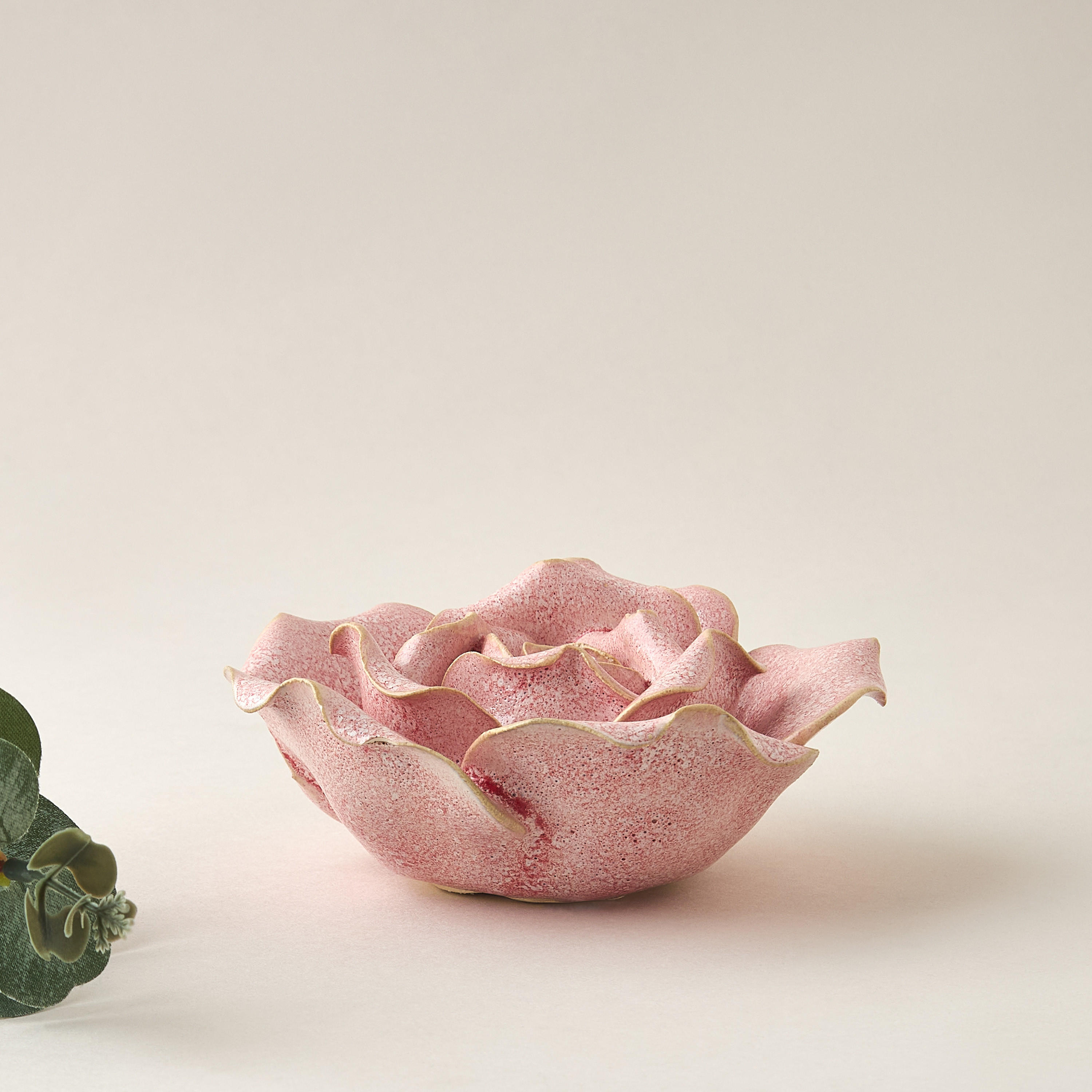Decorative Ceramic Flower Accent - 13x5 cms-household-decor-decorativeobjectsandsculptures-image-2