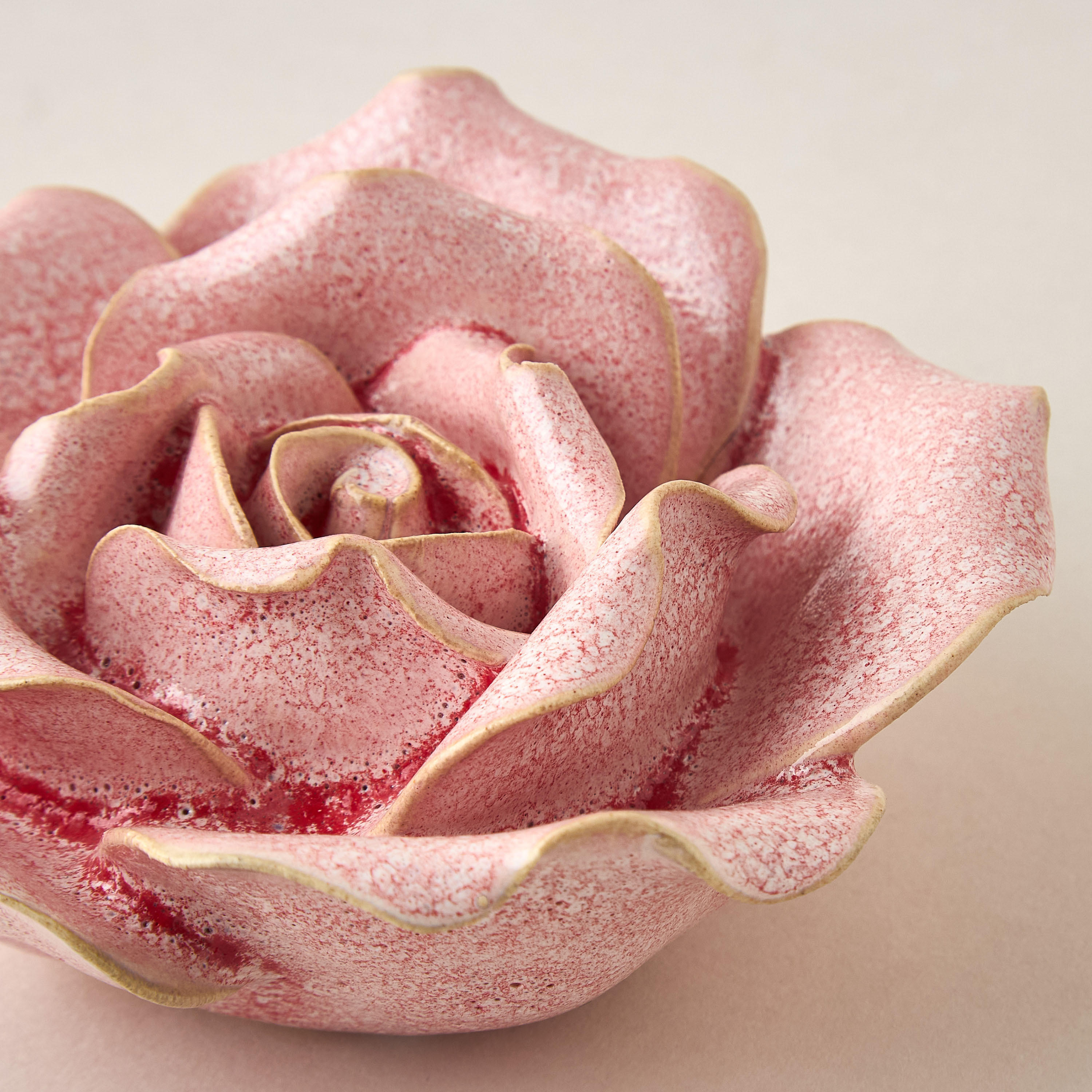 Decorative Ceramic Flower Accent - 13x5 cms-household-decor-decorativeobjectsandsculptures-image-3