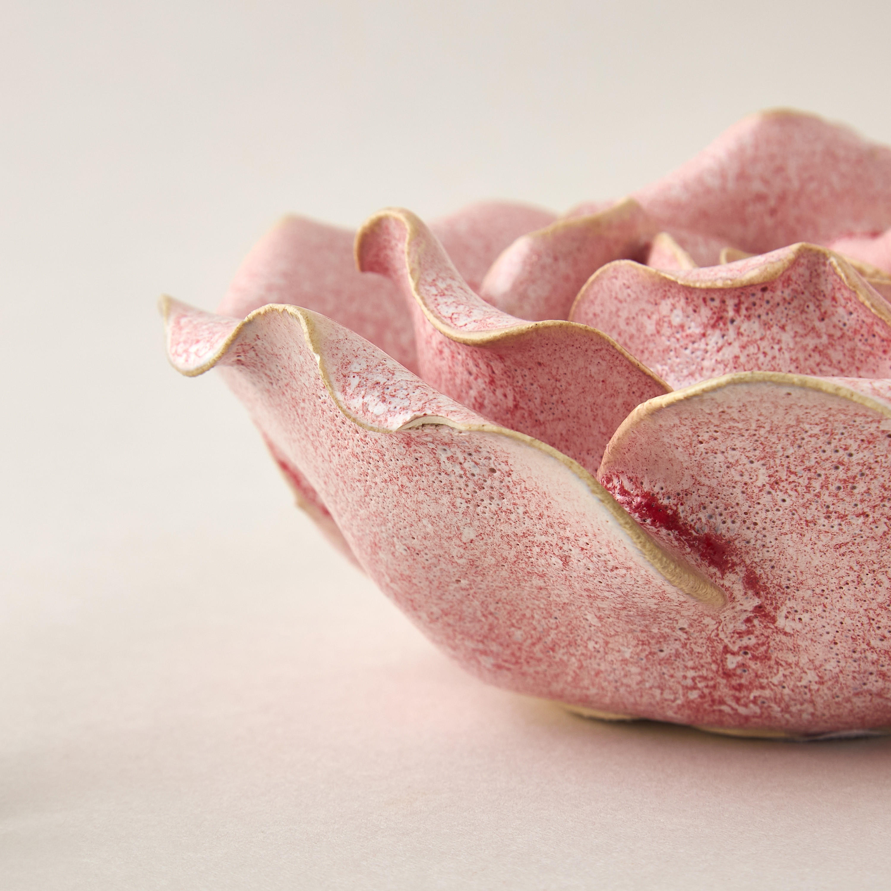 Decorative Ceramic Flower Accent - 13x5 cms-household-decor-decorativeobjectsandsculptures-image-4