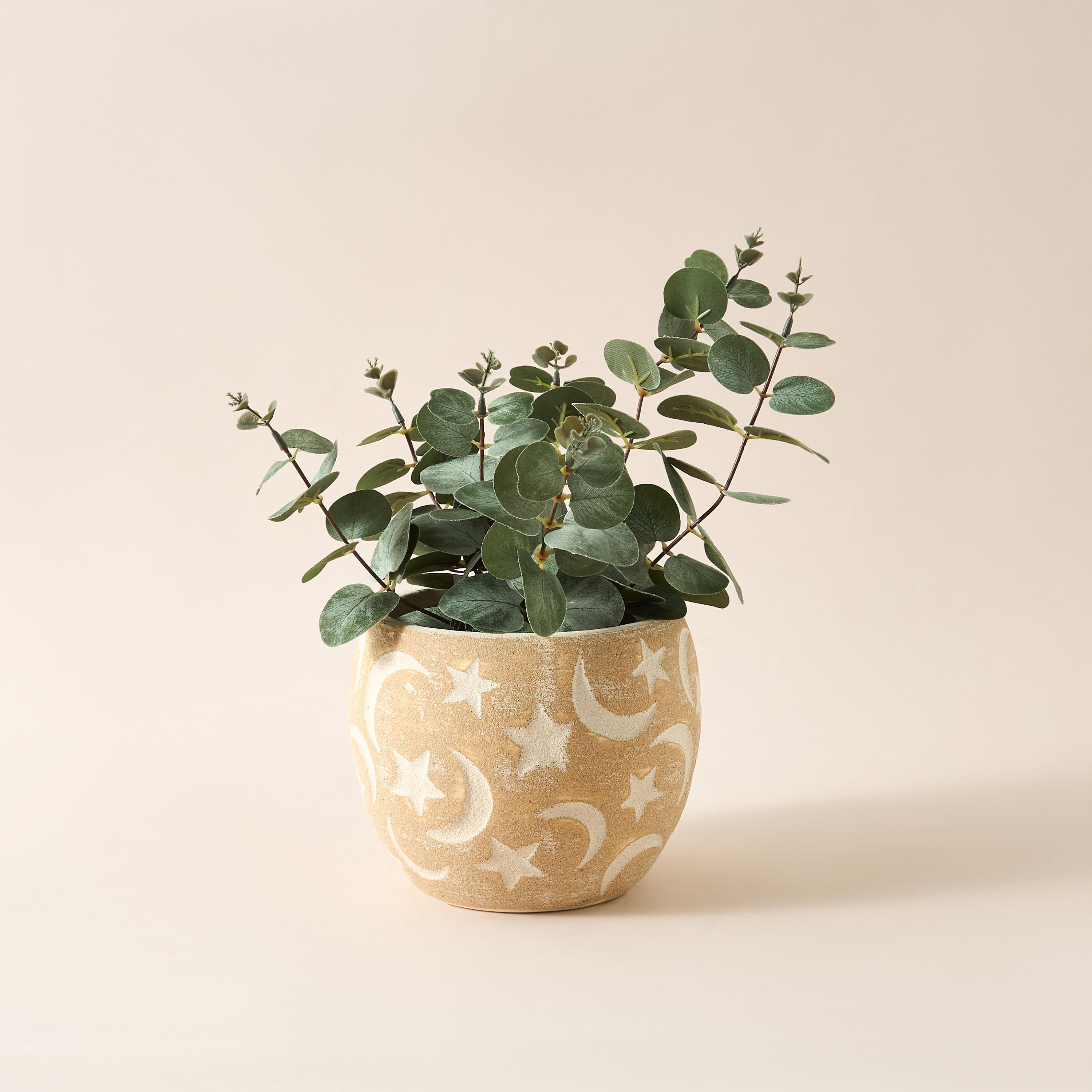 Decorative Ceramic Pot - 19x6 cms-household-gardenandoutdoor-trellisandstands-plantrisers-image-3