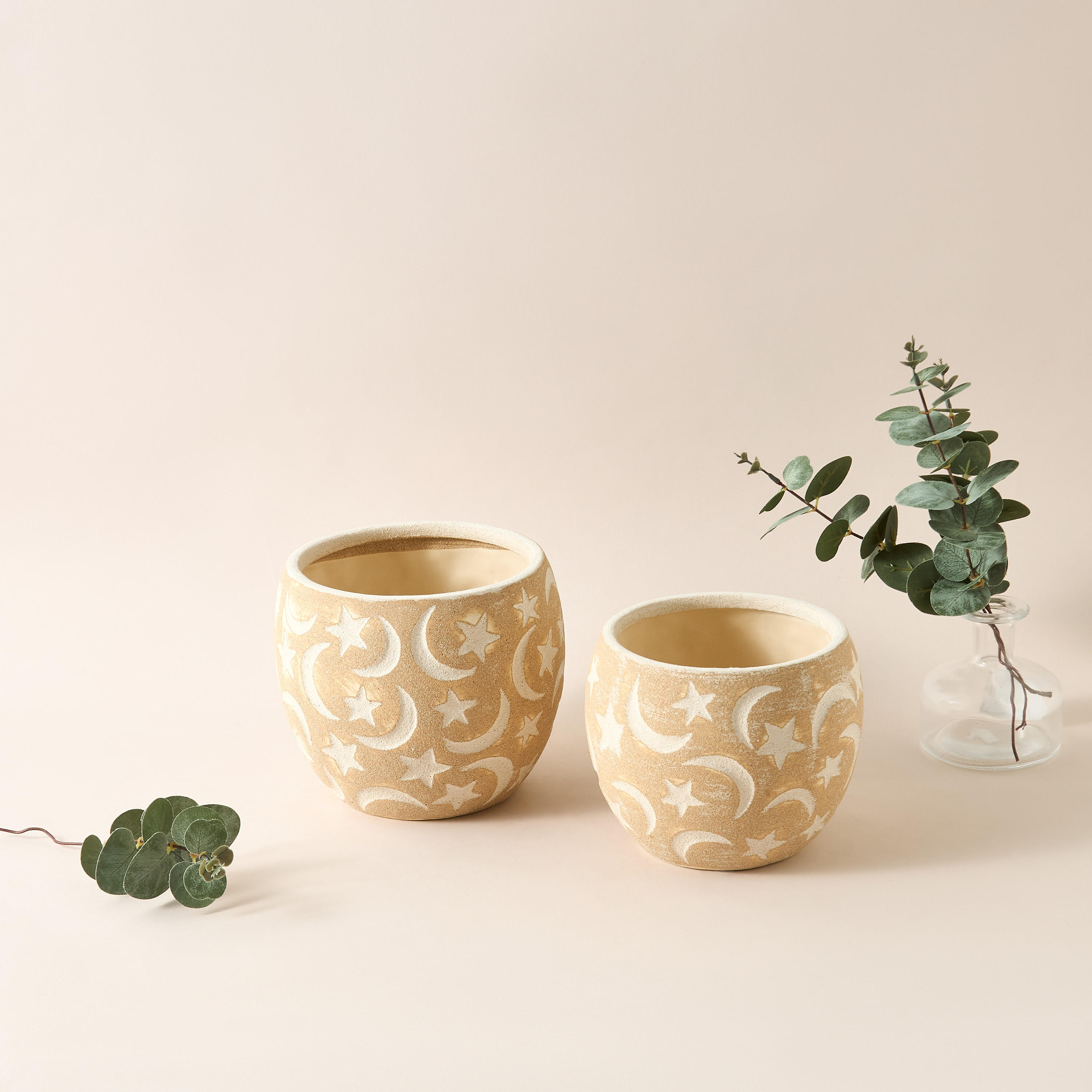 Decorative Ceramic Pot - 19x6 cms-household-gardenandoutdoor-trellisandstands-plantrisers-image-4