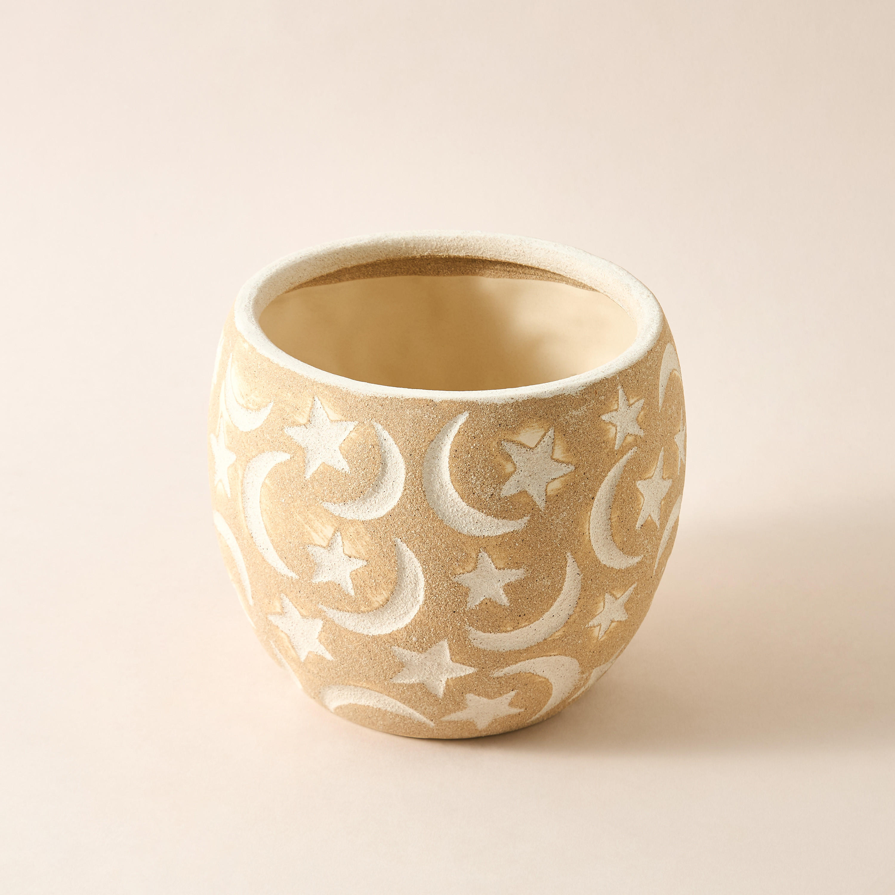 Decorative Ceramic Pot - 18x21 cms-household-gardenandoutdoor-trellisandstands-plantrisers-image-1