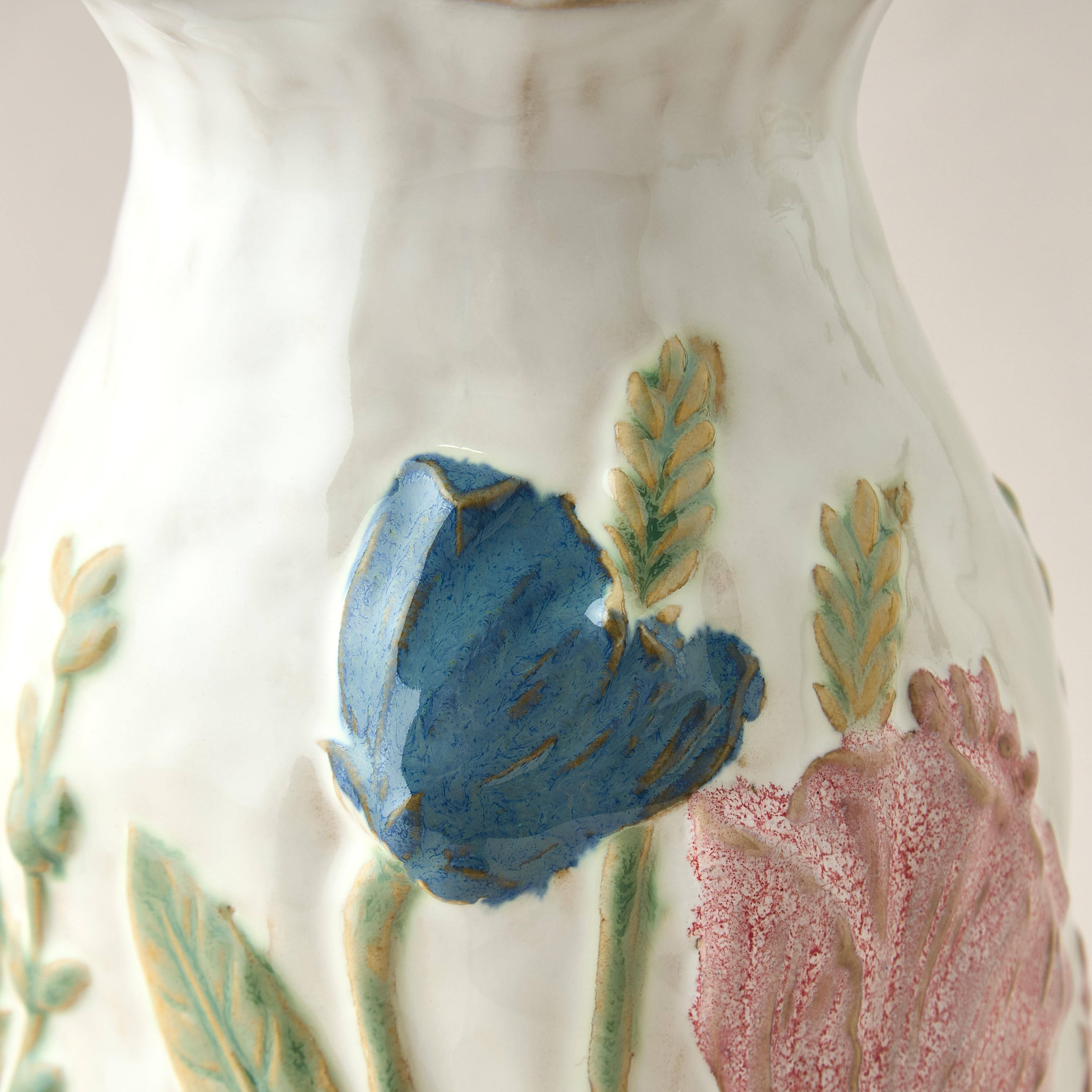 Decorative Ceramic Vase - 13x14 cms-household-decor-vasesandbowls-image-3