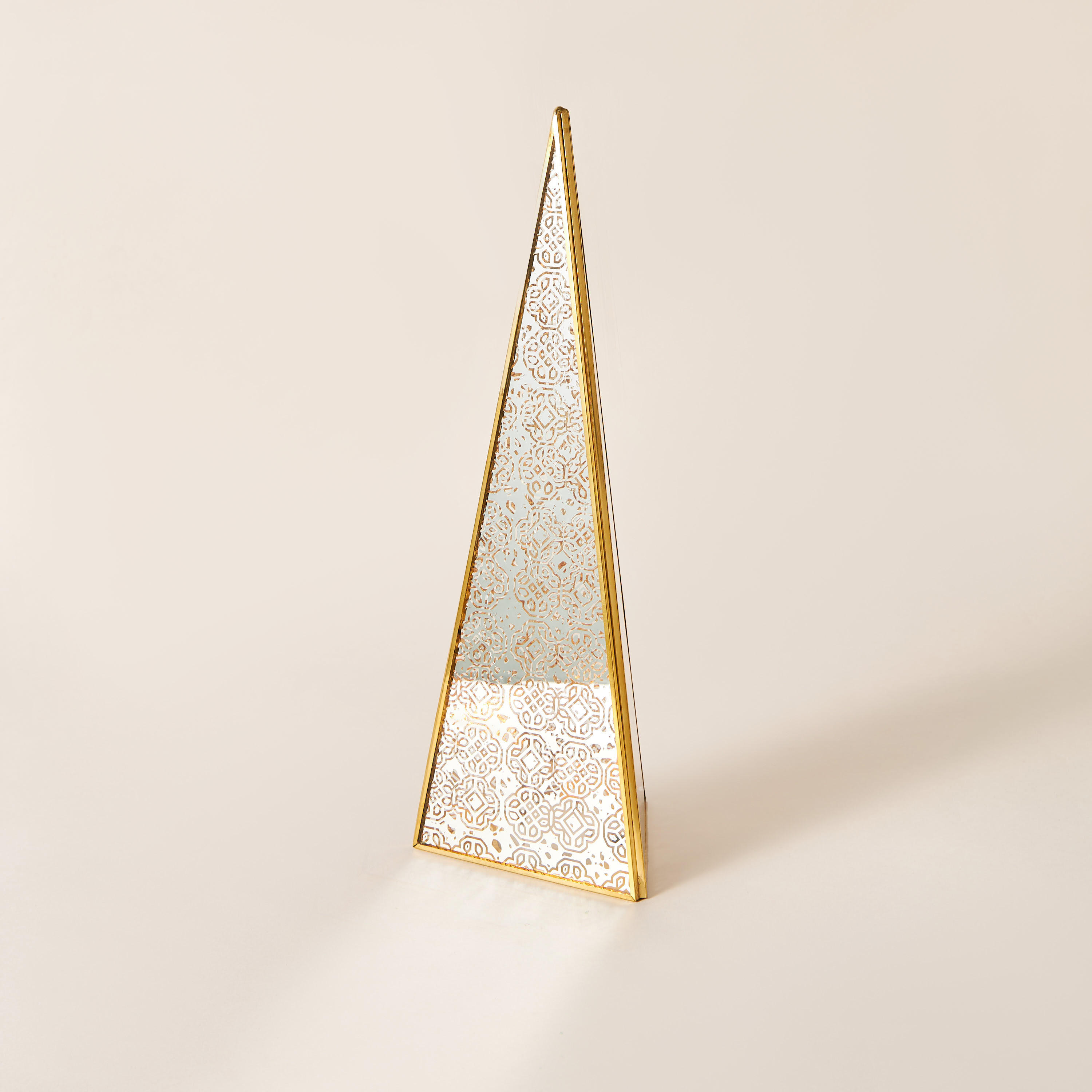 Decorative LED Triangle Accent - 13x13 cms-household-decor-decorativeobjectsandsculptures-image-3