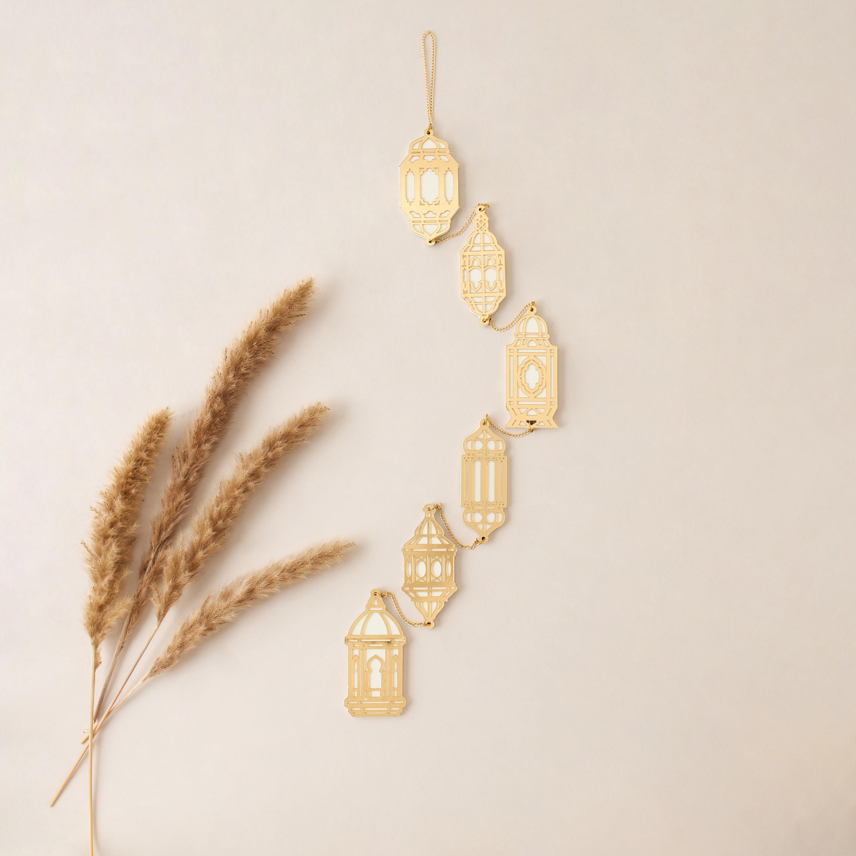 Decorative Lantern Wall Accent - 5x16 cms-household-decor-decorativeobjectsandsculptures-image-1