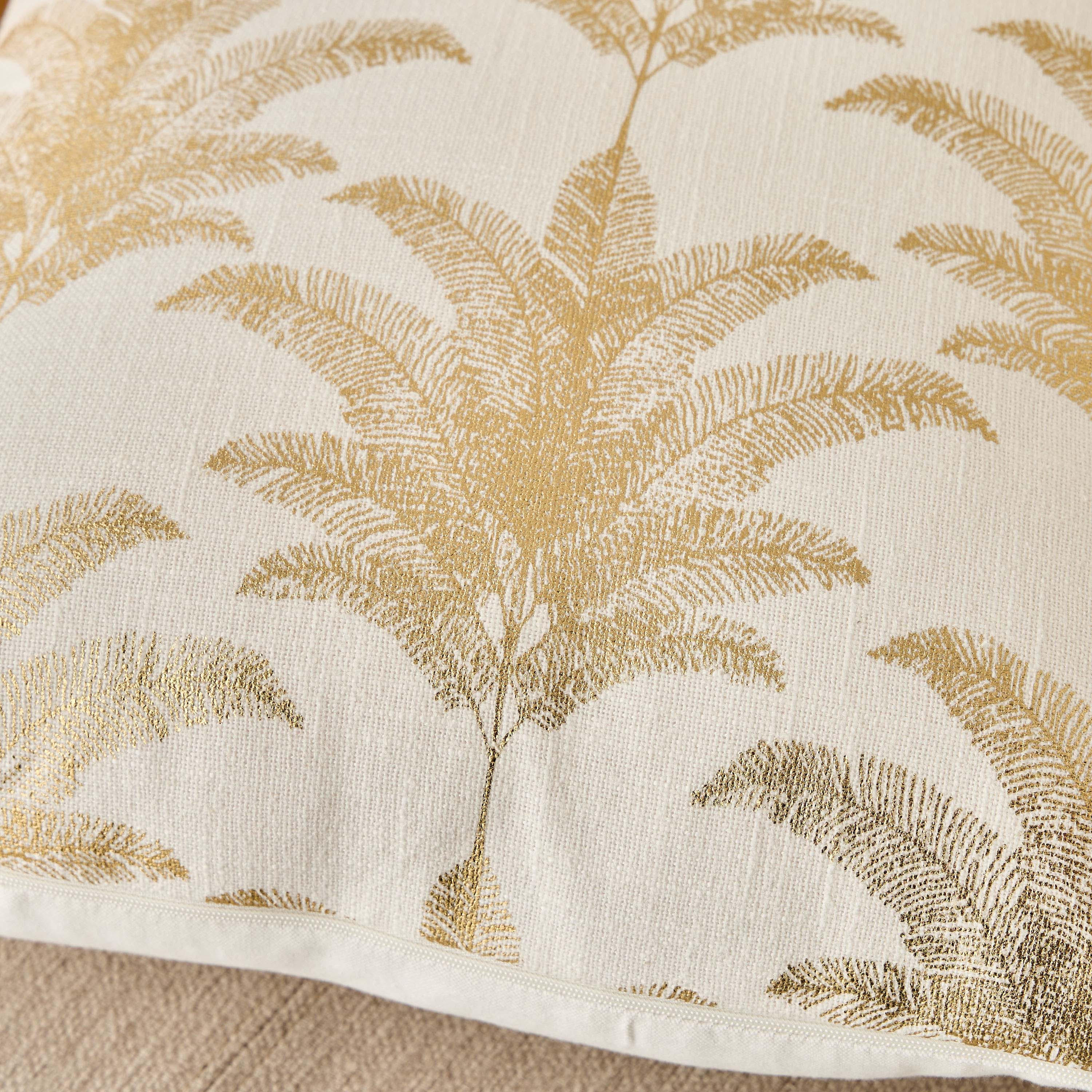 Palm Tree Print 2-Piece Filled Cushion Set - 45x45 cms-household-cushionsandthrows-filledcushions-decorativecushions-image-3