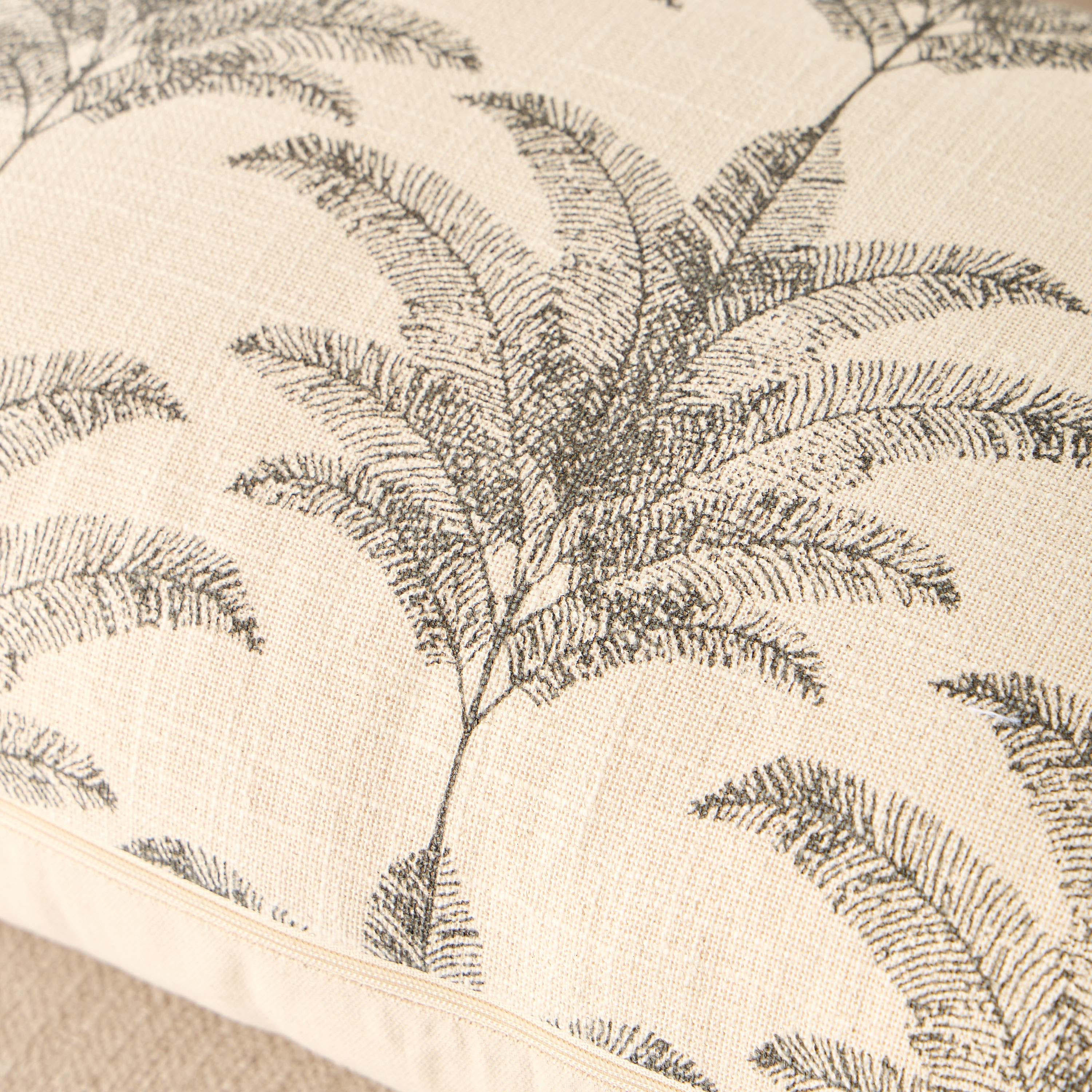 Palm Tree Print 2-Piece Filled Cushion Set - 35x50 cms-household-cushionsandthrows-filledcushions-decorativecushions-image-3