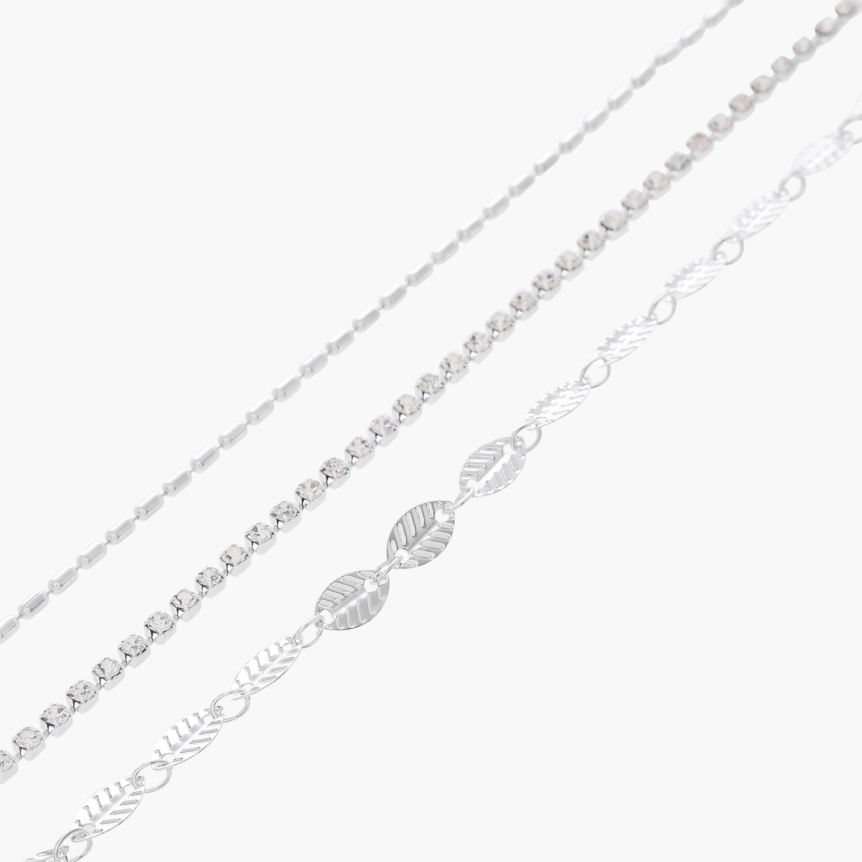 Pack of 3 Metal Embellished Anklet-women-watchesandjewellery-jewellery-anklets-image-9