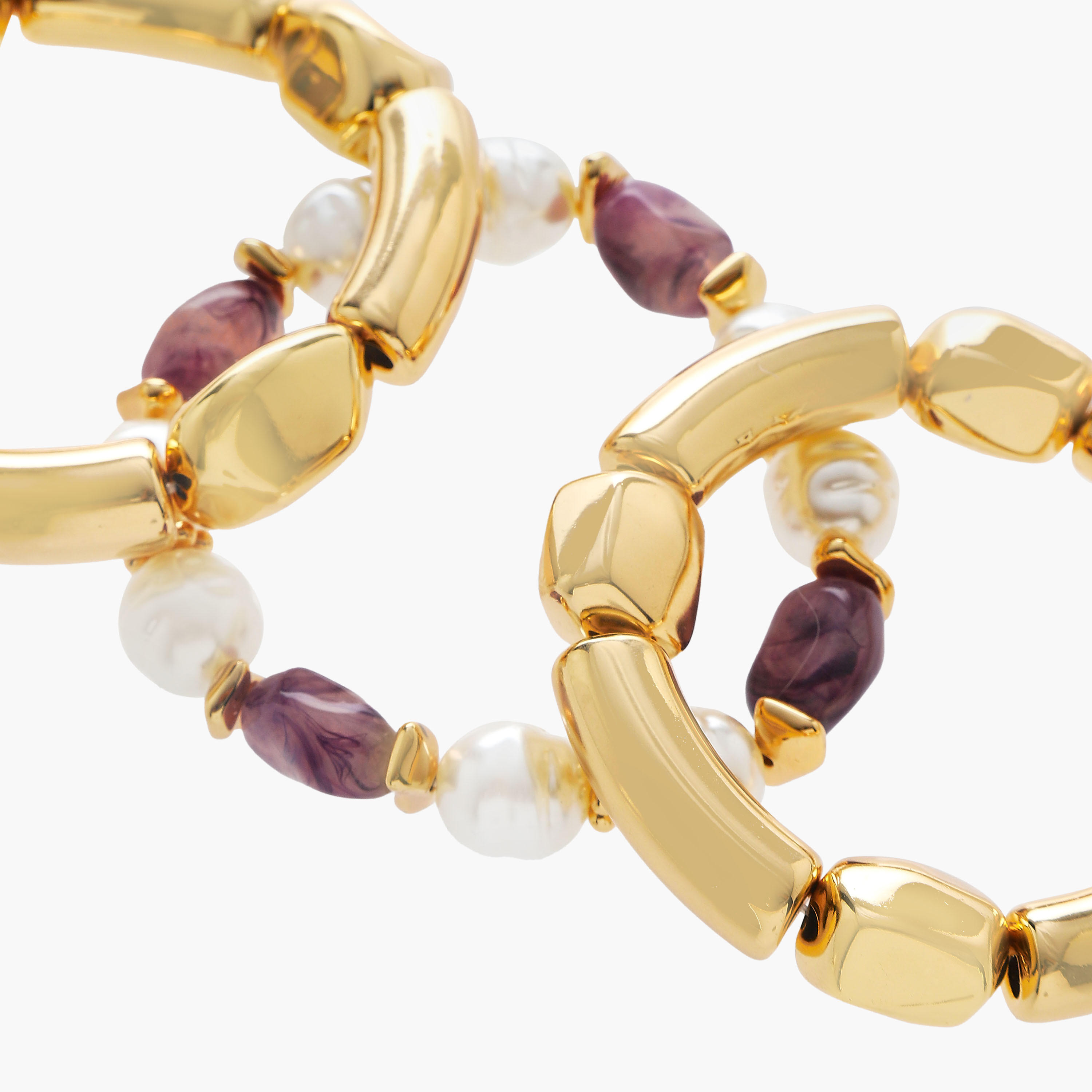 أساور خرز معدن - عبوة 3 قطع-women-watchesandjewellery-jewellery-banglesandbracelets-image-8