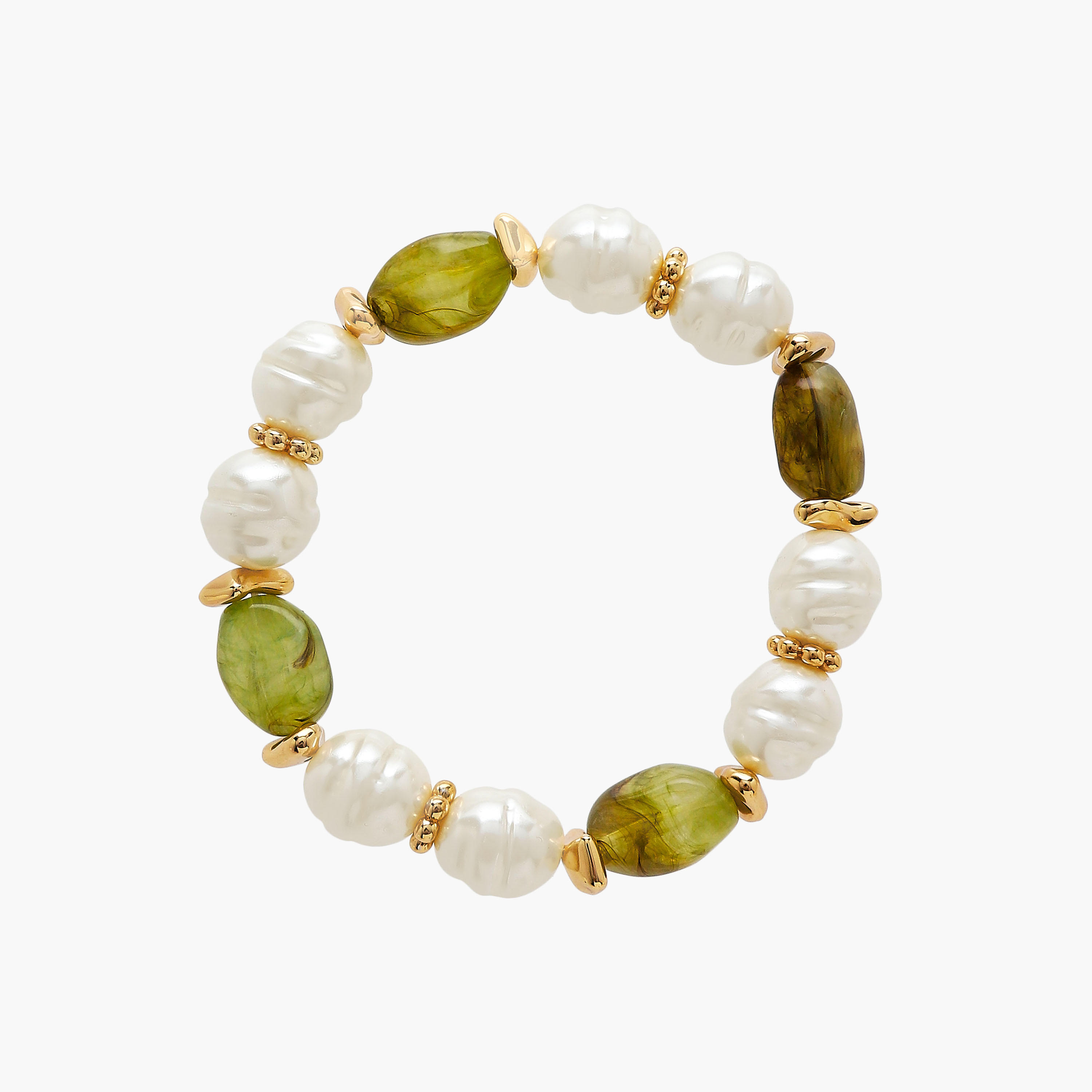 أساور خرز ومعدن - عبوة 3 قطع-women-watchesandjewellery-jewellery-banglesandbracelets-image-6