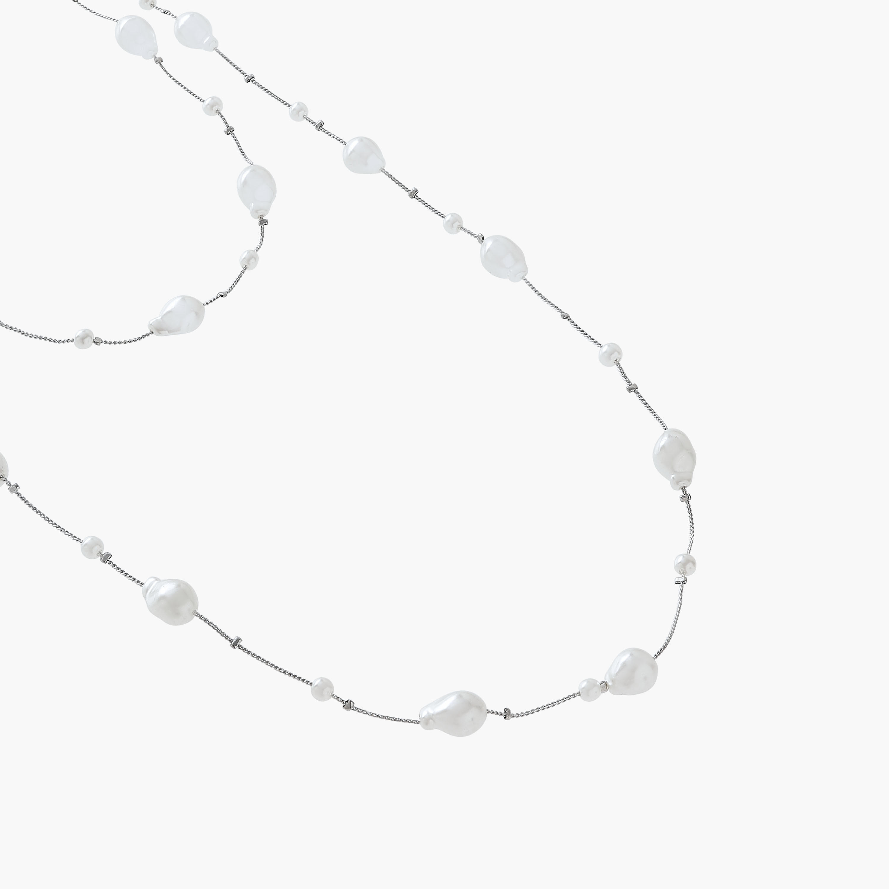 Metal Pearl Embellished Necklace-women-watchesandjewellery-jewellery-necklacesandpendants-image-3