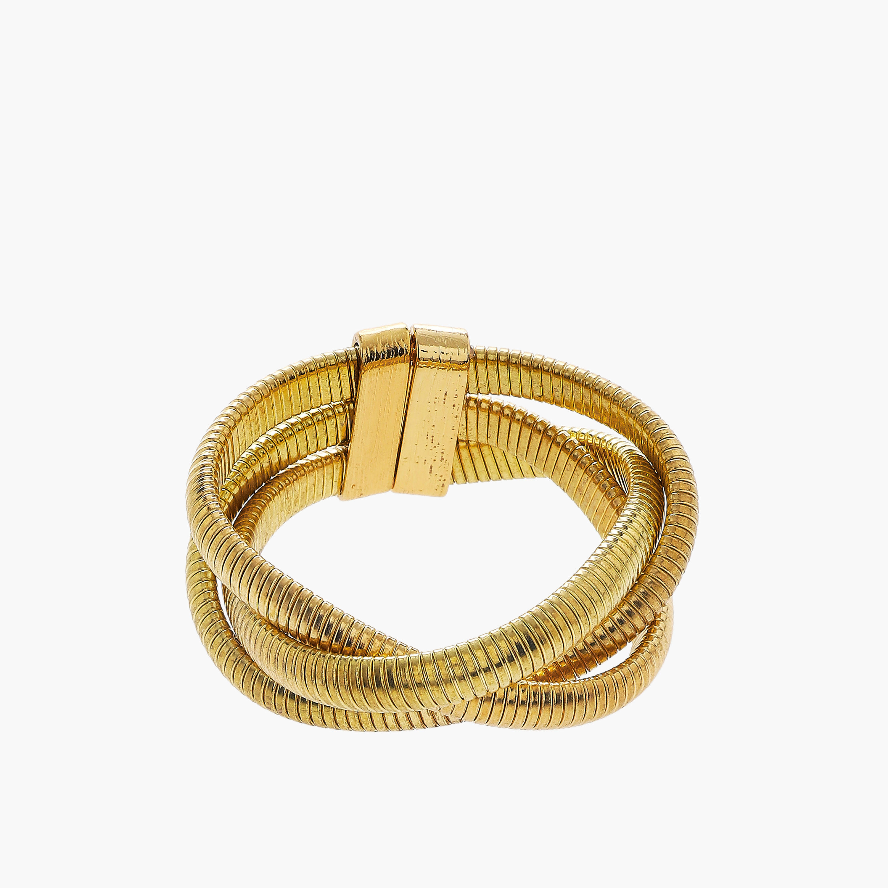 Metal Coiled Bracelet-women-watchesandjewellery-jewellery-banglesandbracelets-image-2