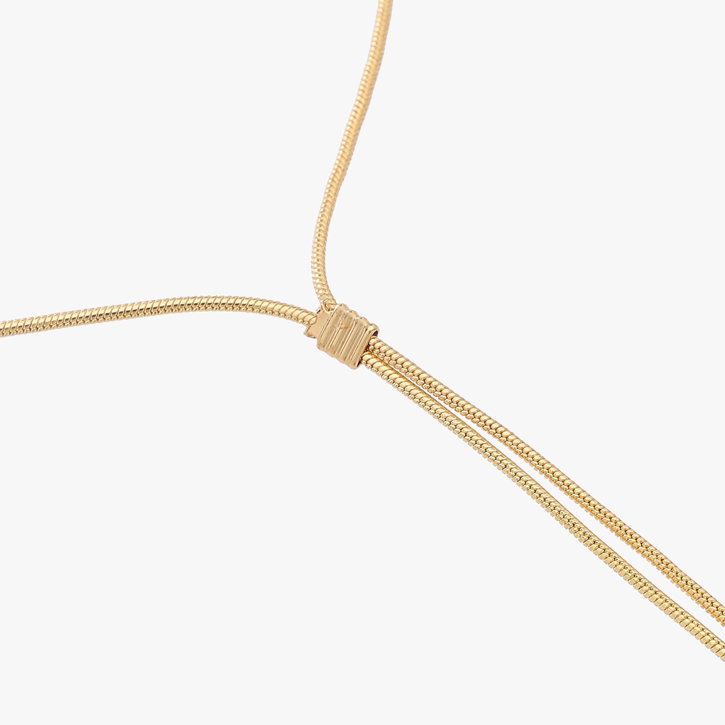 Metallic Necklace with Pearl Drop Detail-women-watchesandjewellery-jewellery-necklacesandpendants-image-4