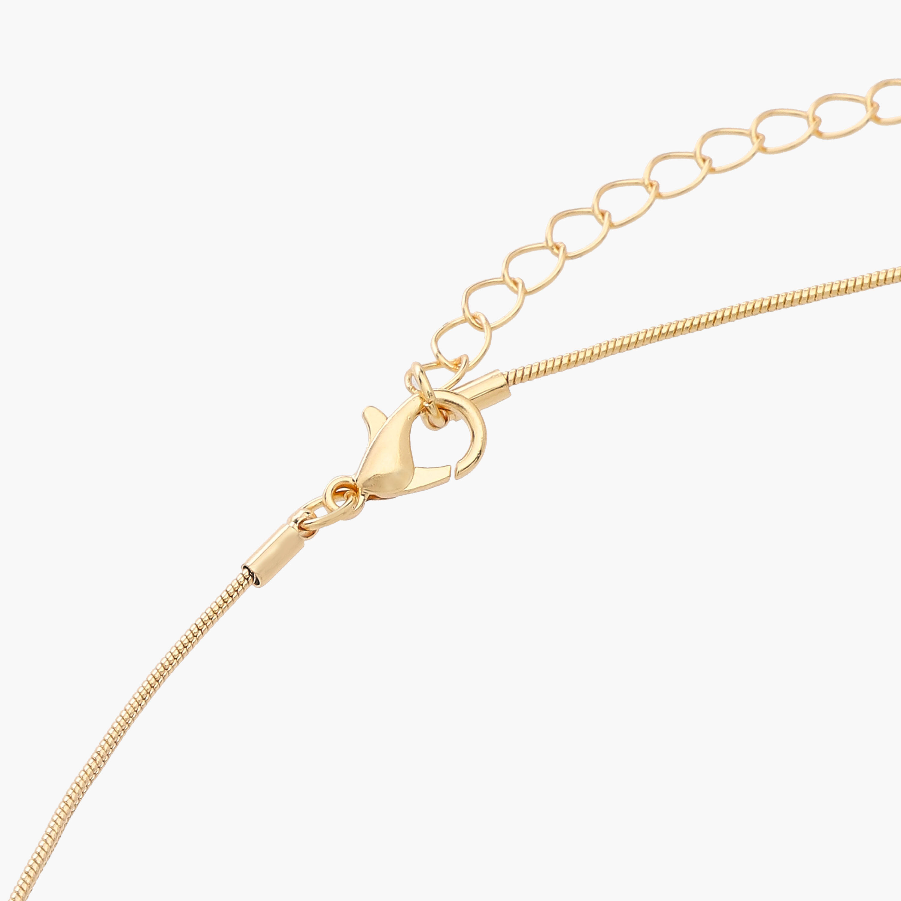Metallic Necklace with Pearl Drop Detail-women-watchesandjewellery-jewellery-necklacesandpendants-image-5