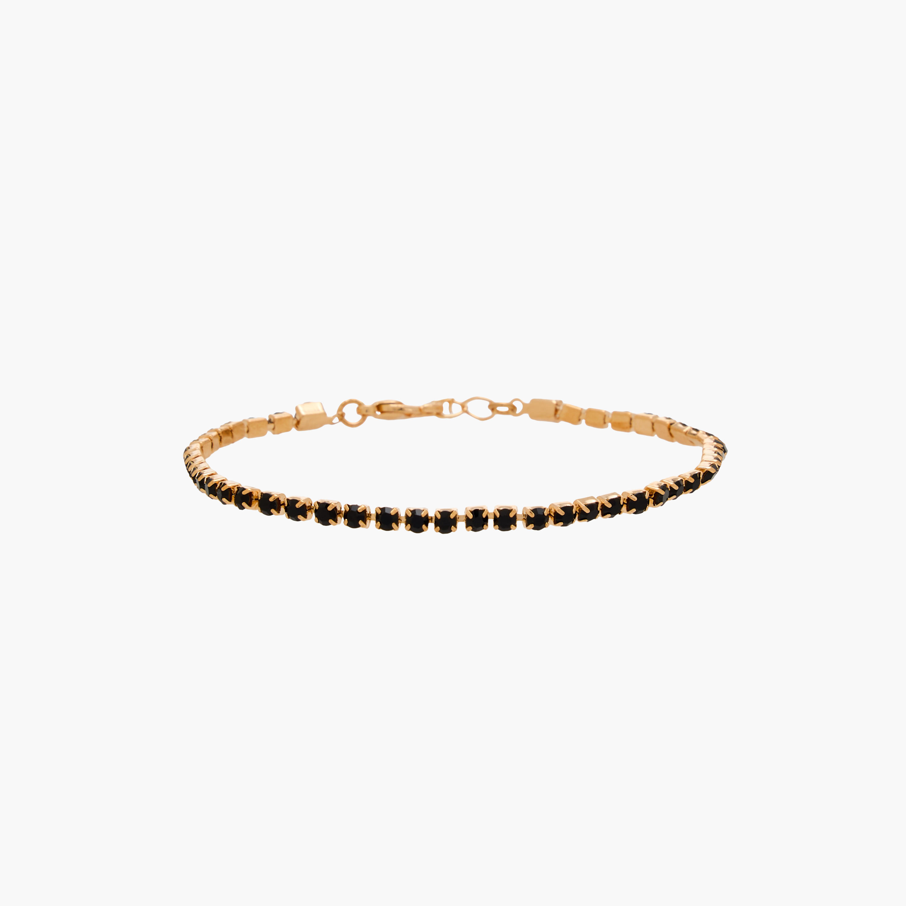 Pack of 2 Gold Tone Clover Charm Bracelet-women-watchesandjewellery-jewellery-banglesandbracelets-image-3
