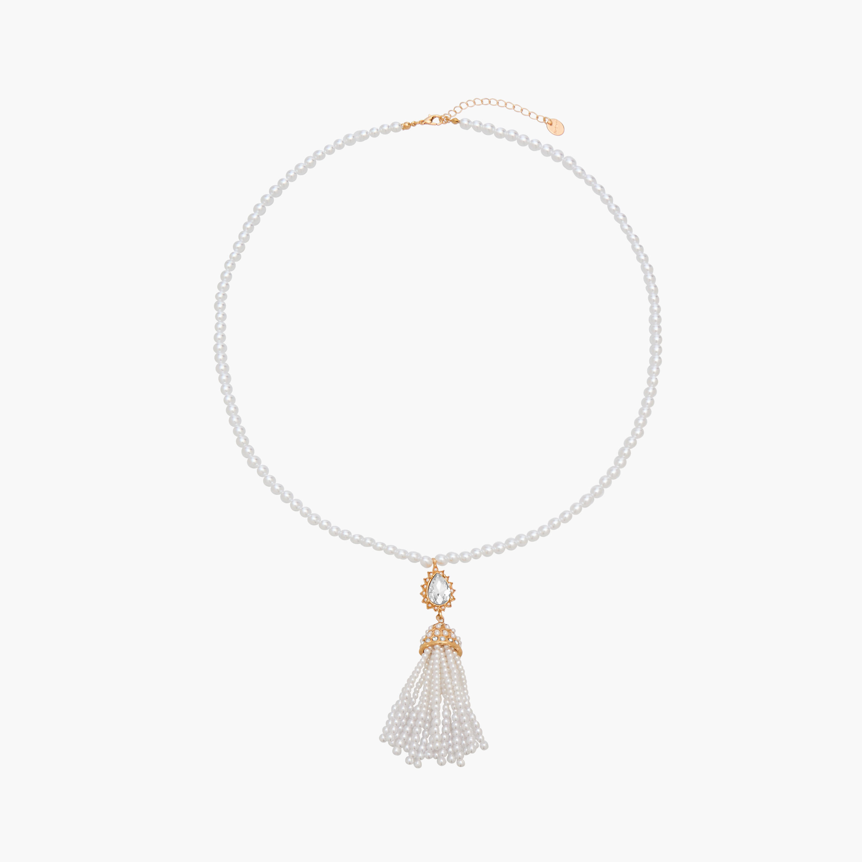 Set of 2 - Pearl Tassel Necklace and Earrings-women-watchesandjewellery-jewellery-jewellerysets-image-2