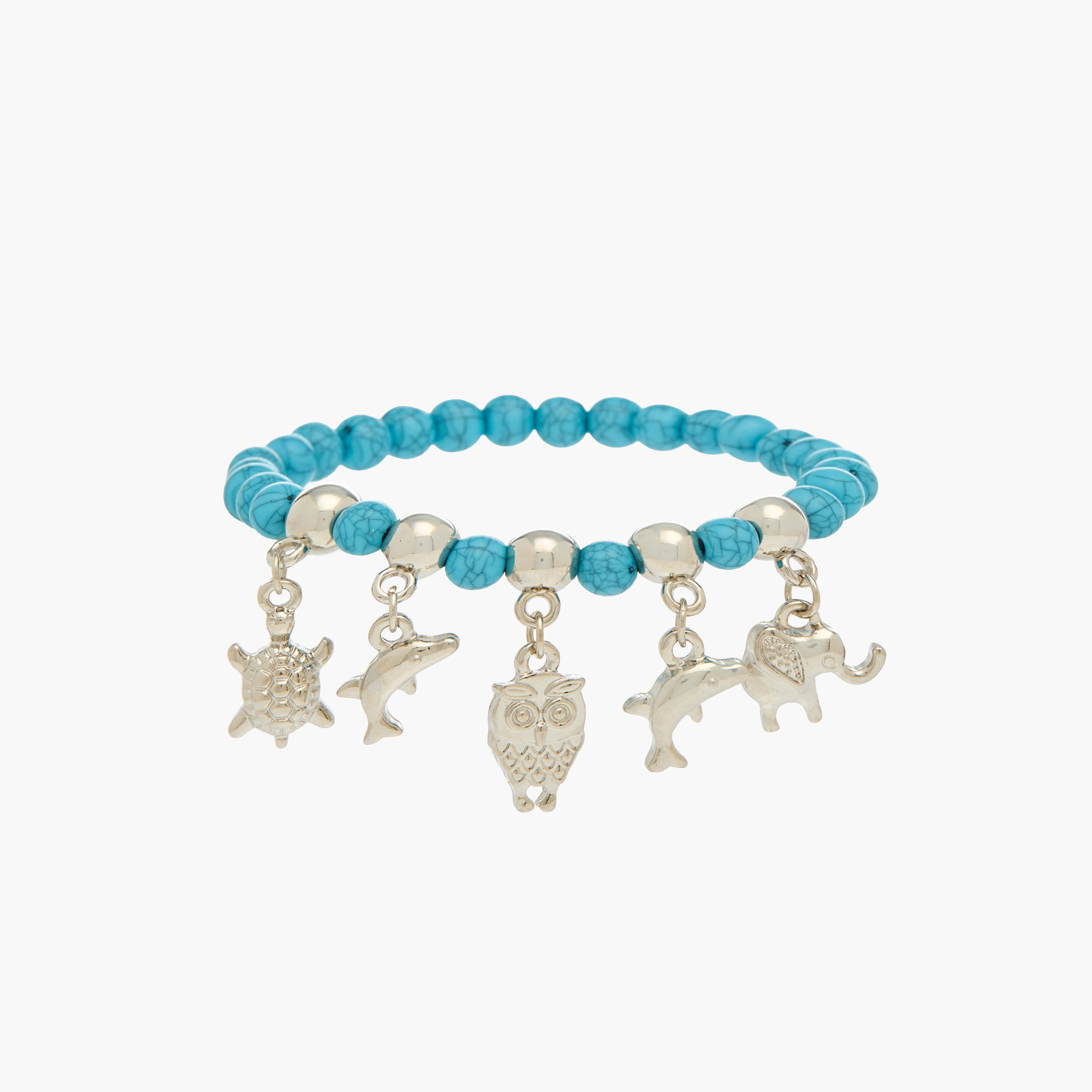 Pack of 3 Metal Silver Finish Assorted Bracelet-women-watchesandjewellery-jewellery-banglesandbracelets-image-2