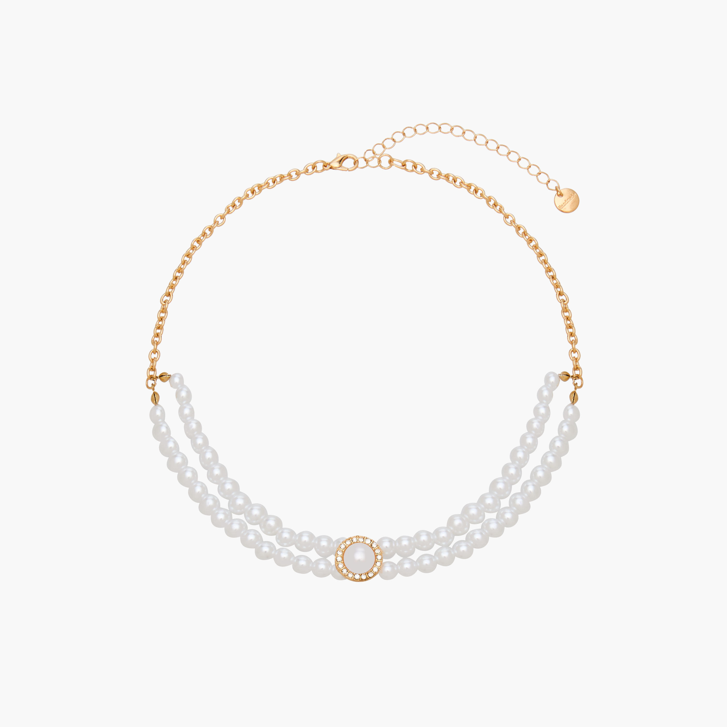 عقد مزين باللؤلؤ وحلق - طقم من قطعتين-women-watchesandjewellery-jewellery-jewellerysets-image-2