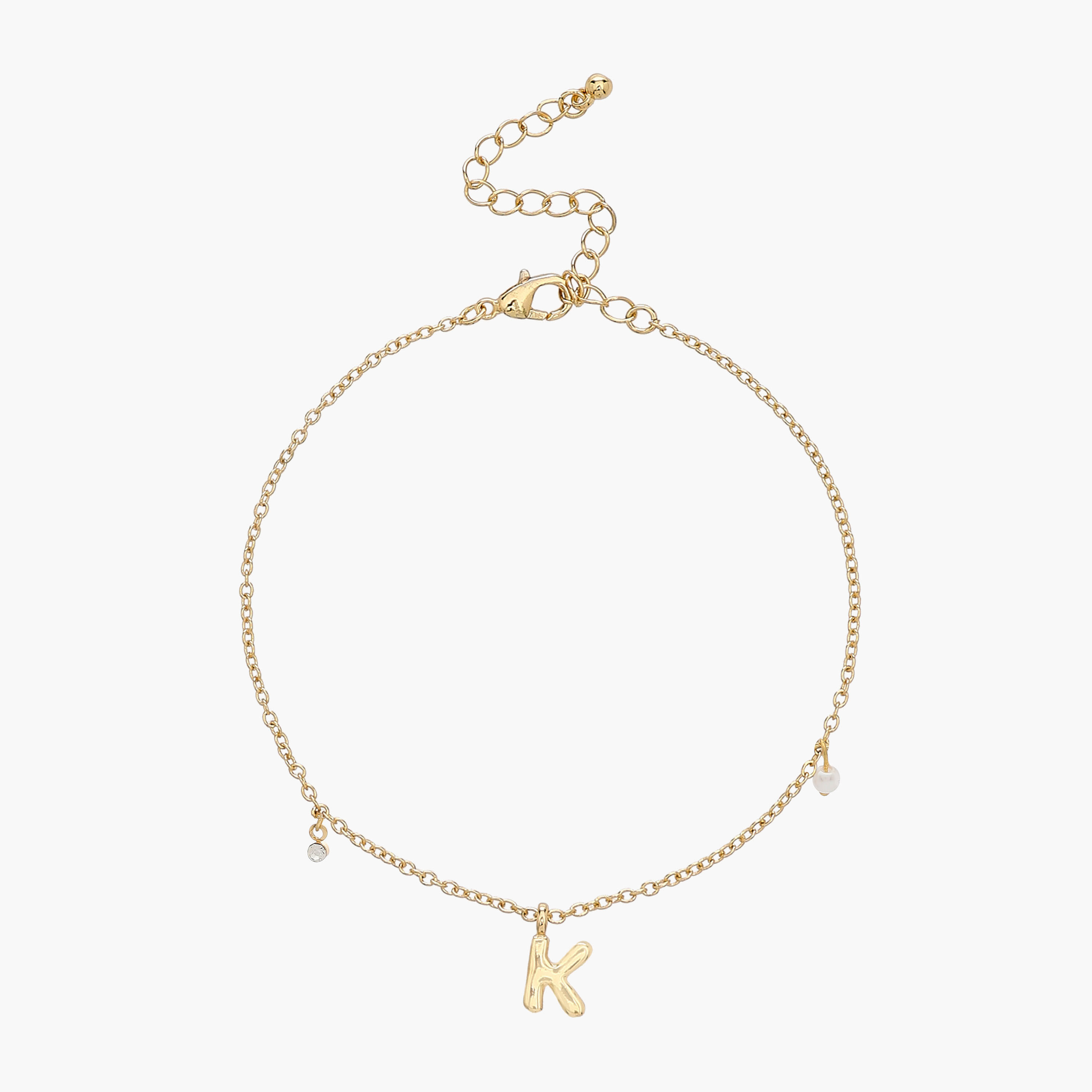 Metal Alphabet Charm Bracelet-women-watchesandjewellery-jewellery-banglesandbracelets-image-2