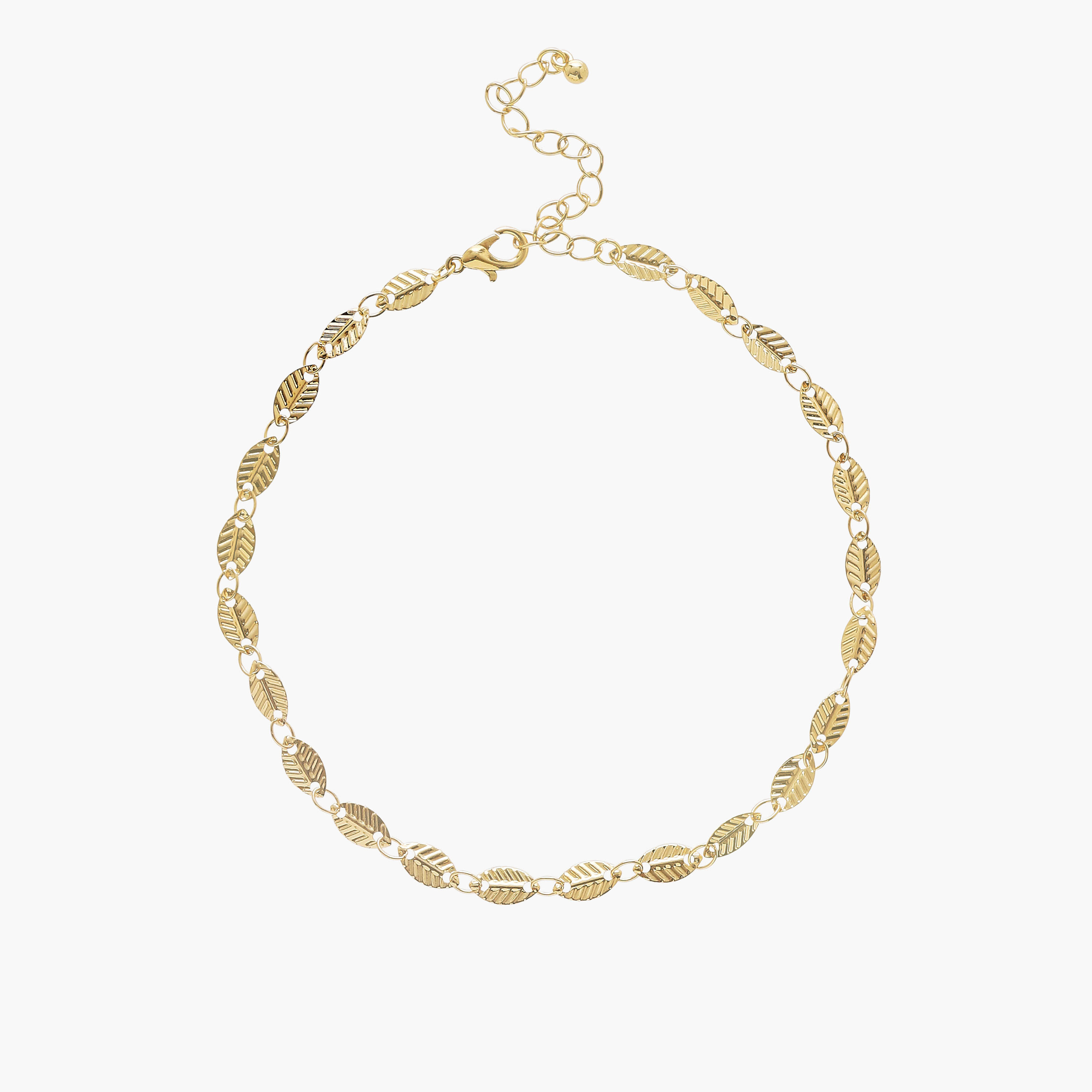 طقم خلخال ذهبي اللون بتصاميم متنوعة – 6 قطع-women-watchesandjewellery-jewellery-anklets-image-10