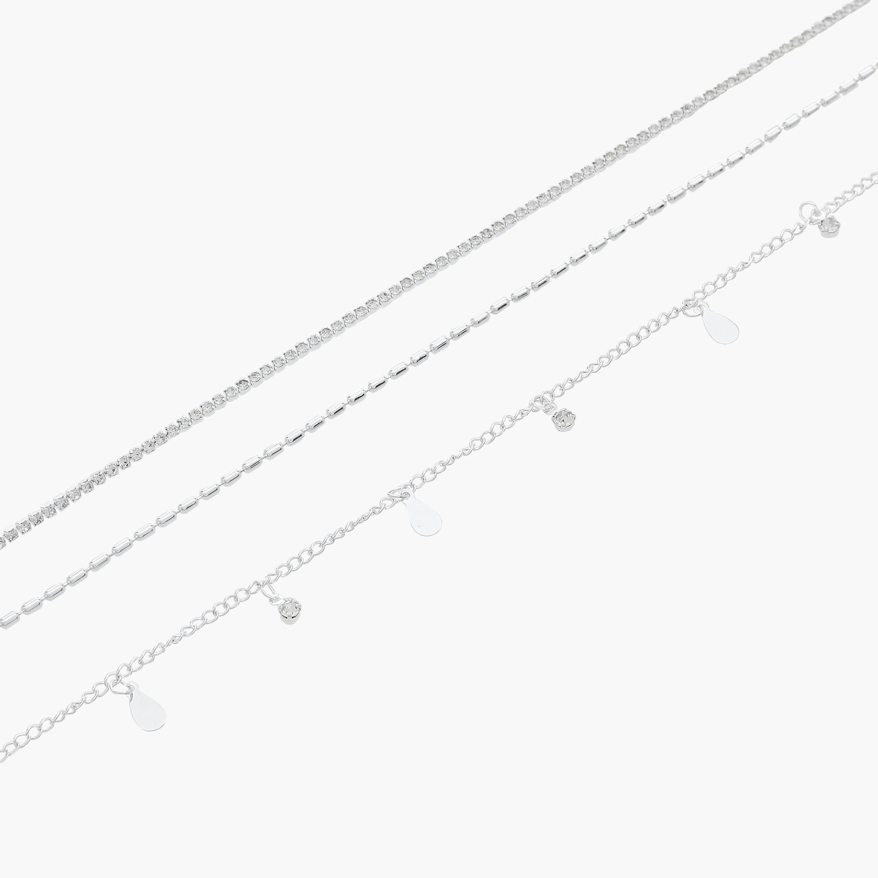 Pack of 3 Metal Embellished Anklet-women-watchesandjewellery-jewellery-anklets-image-8