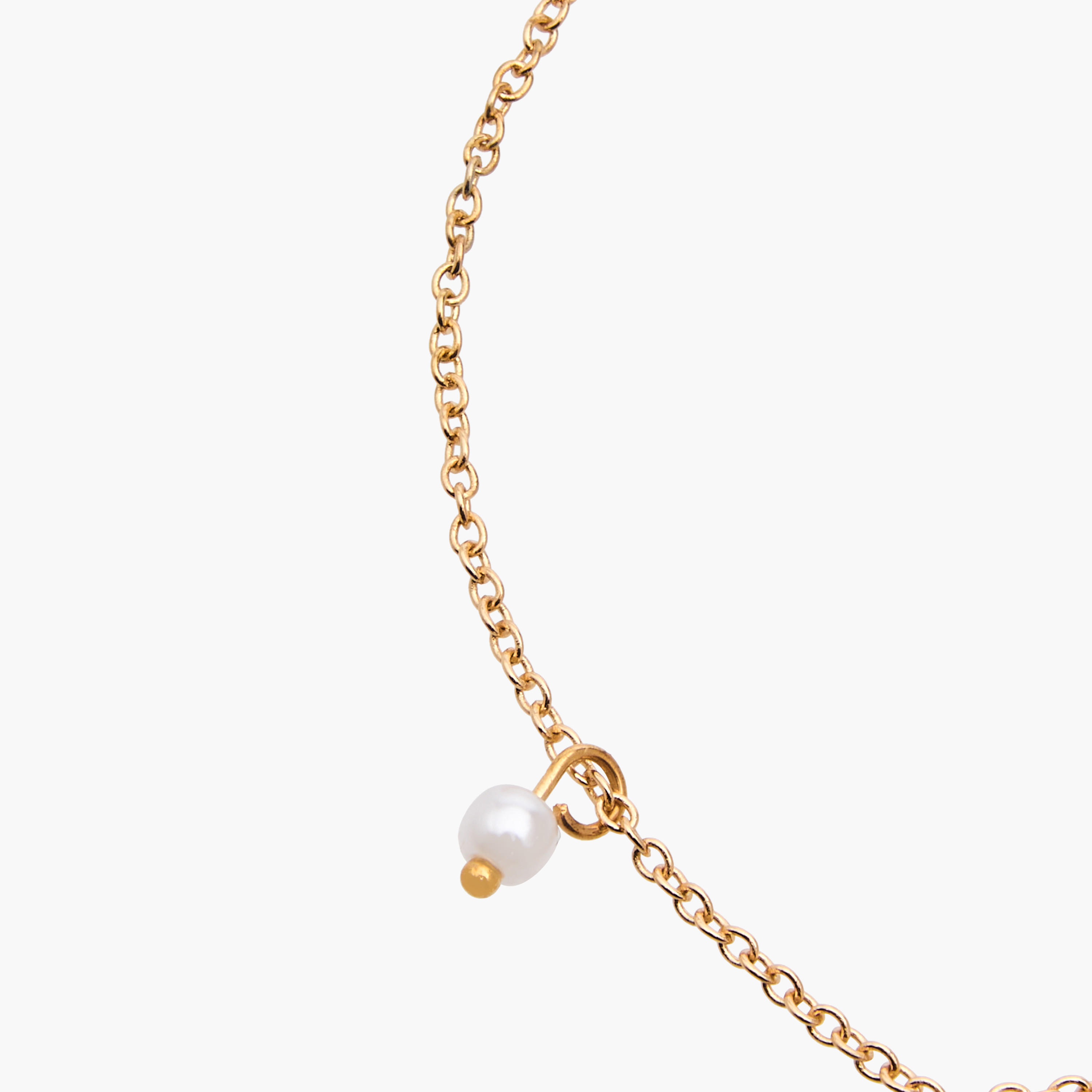 Gold Tone Alphabet S Bracelet-women-watchesandjewellery-jewellery-banglesandbracelets-image-3