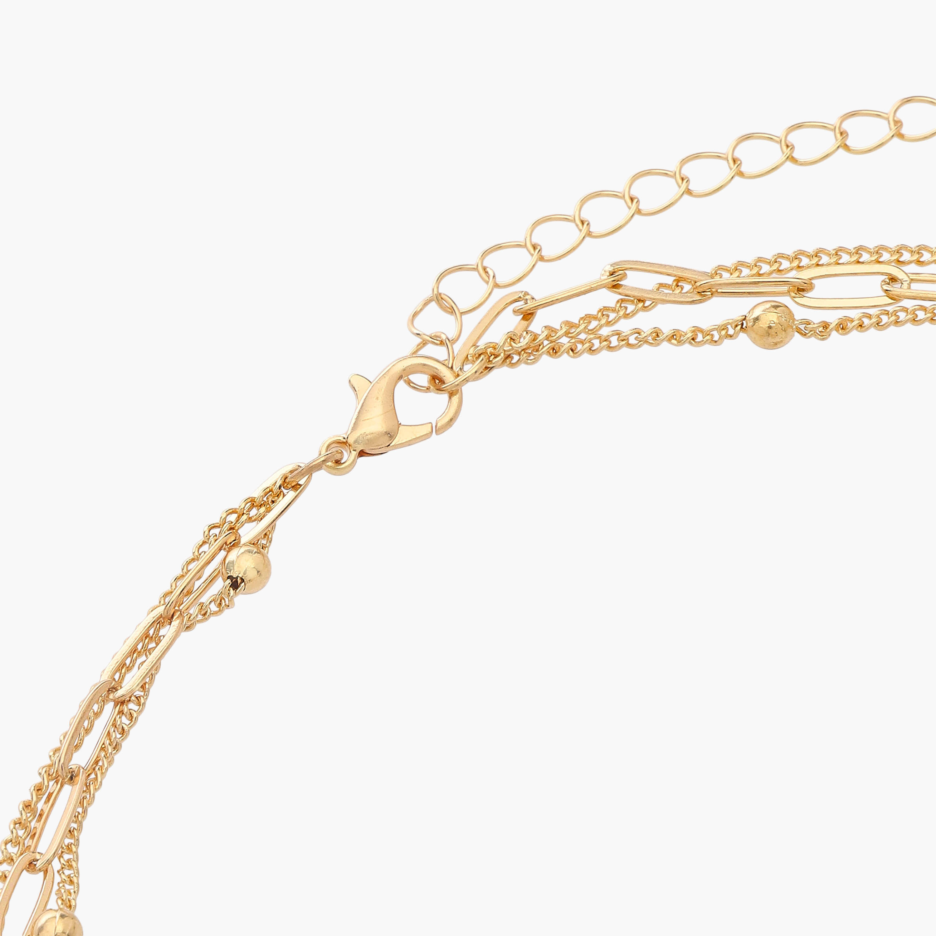 Metal Layered Charm Necklace-women-watchesandjewellery-jewellery-necklacesandpendants-image-5