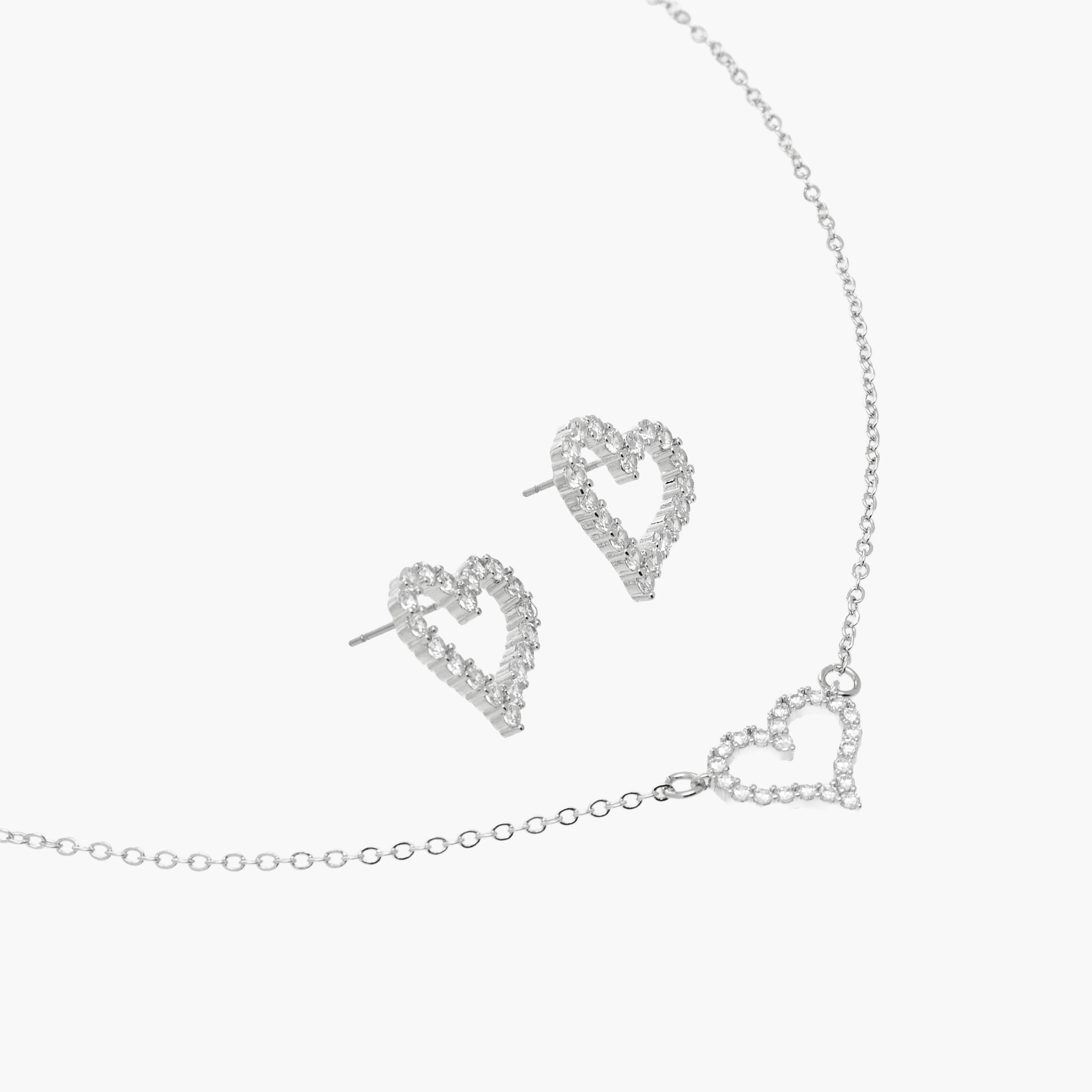 حلق وعقد بدلاية وتزيينات - طقم من قطعتين-women-watchesandjewellery-jewellery-jewellerysets-image-3