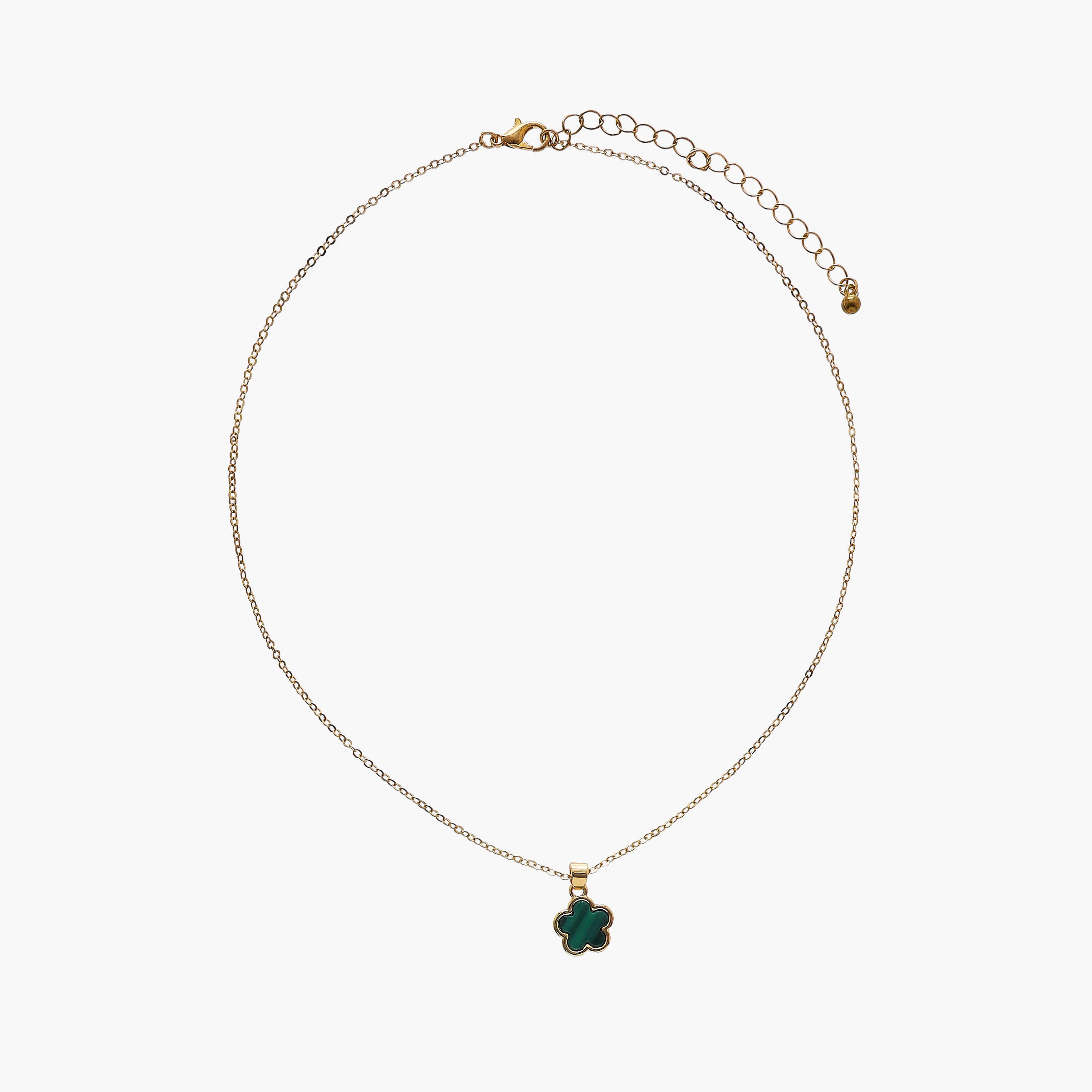 حلق وعقد بدلاية زهرية - طقم من قطعتين-women-watchesandjewellery-jewellery-jewellerysets-image-2
