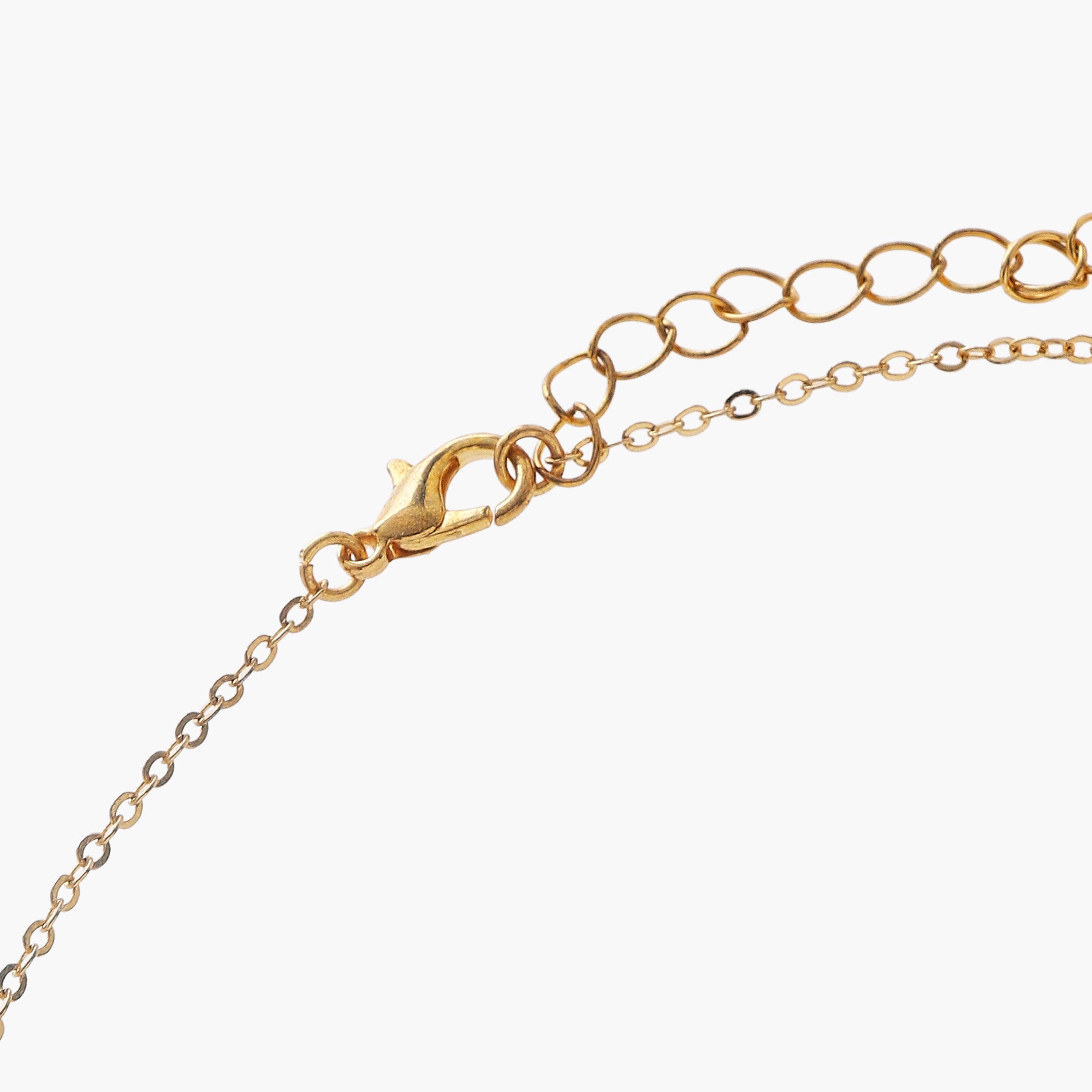 حلق وعقد بدلاية زهرية - طقم من قطعتين-women-watchesandjewellery-jewellery-jewellerysets-image-4