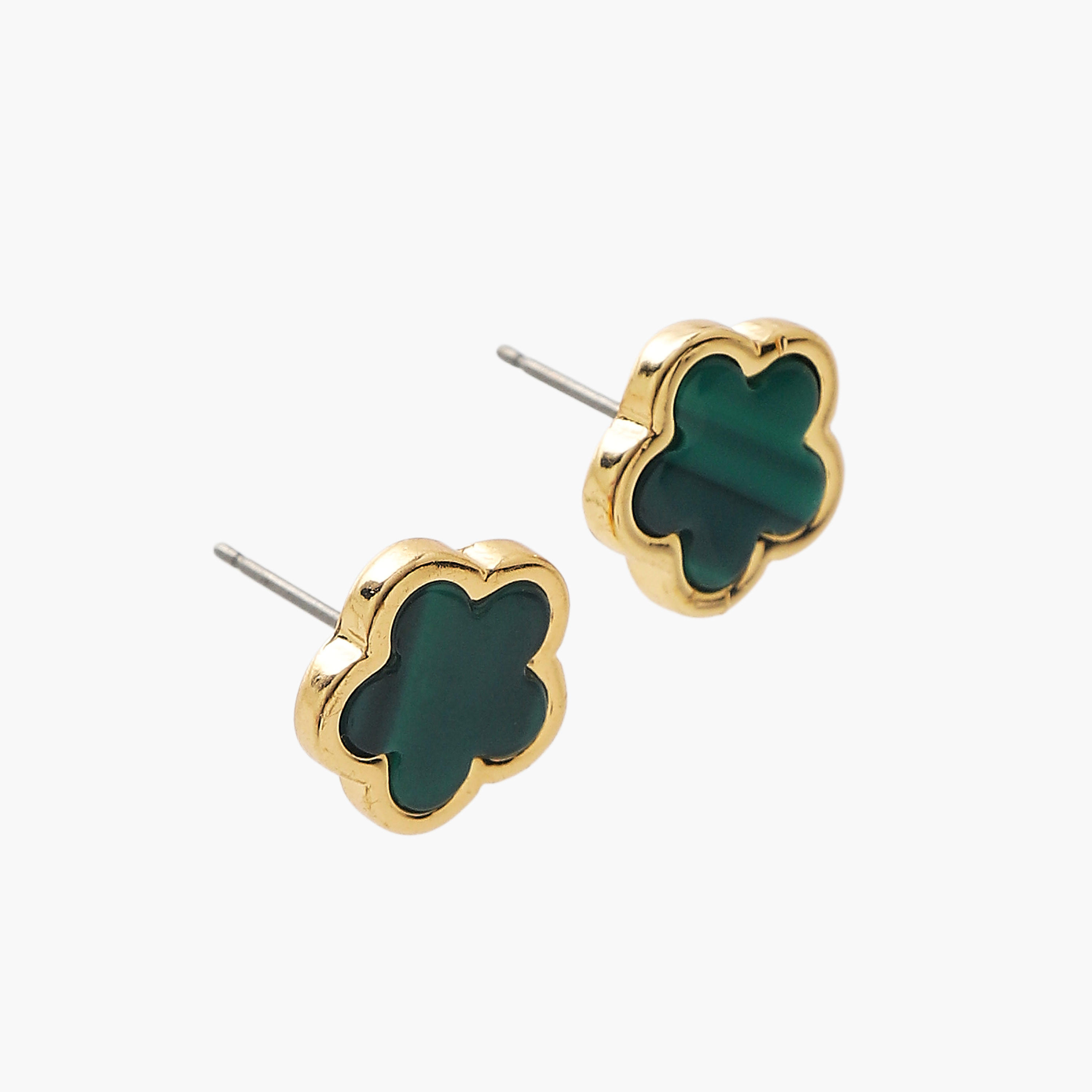 حلق وعقد بدلاية زهرية - طقم من قطعتين-women-watchesandjewellery-jewellery-jewellerysets-image-5
