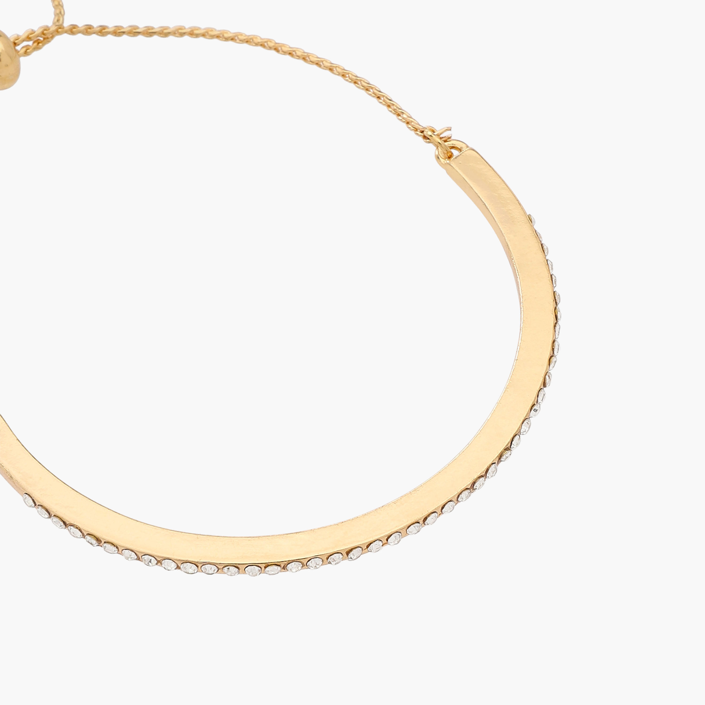 Metal Slider Clasp Embellished Bracelet-women-watchesandjewellery-jewellery-banglesandbracelets-image-3