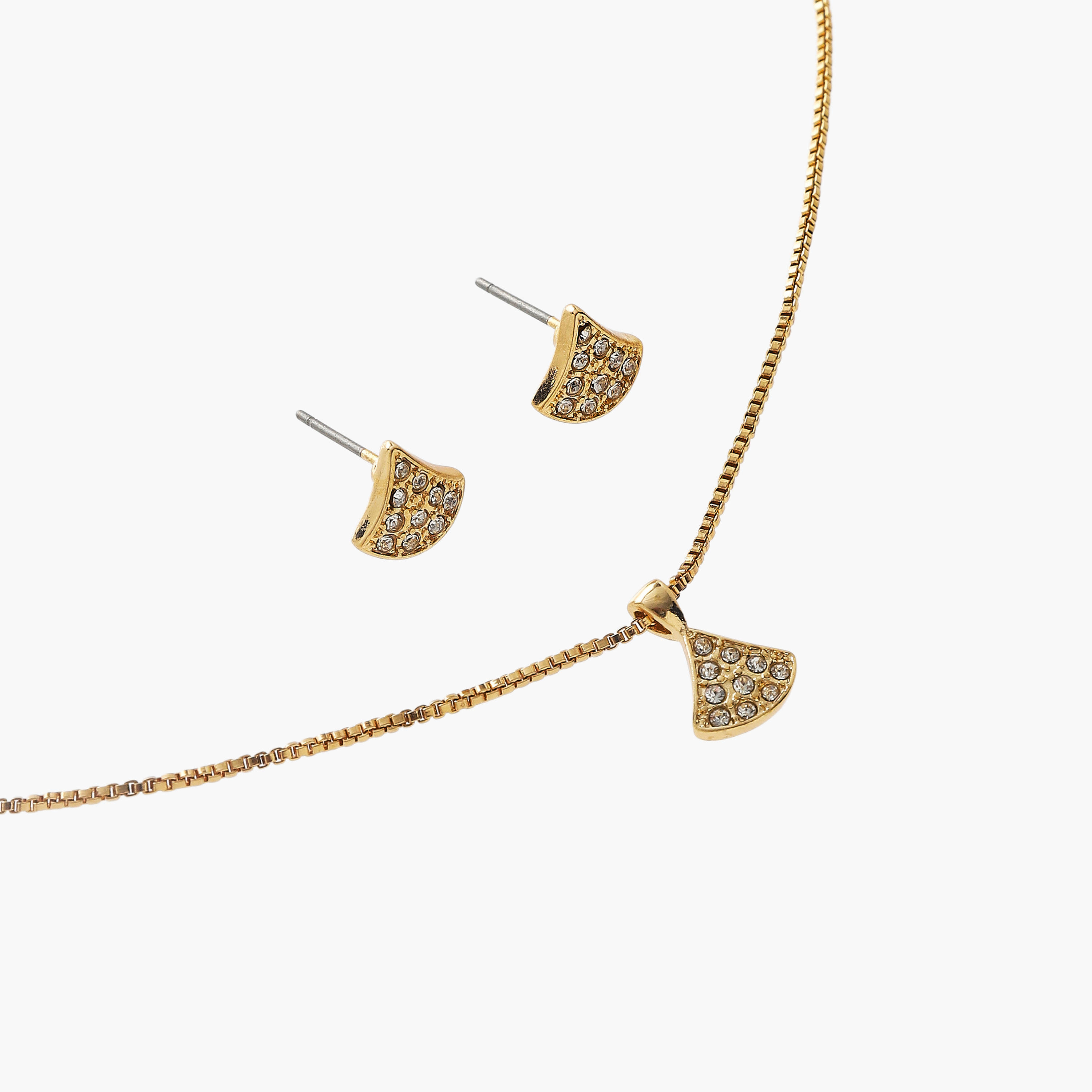 Set of 2 - Embellished Pendant Necklace and Earrings-women-watchesandjewellery-jewellery-jewellerysets-image-4