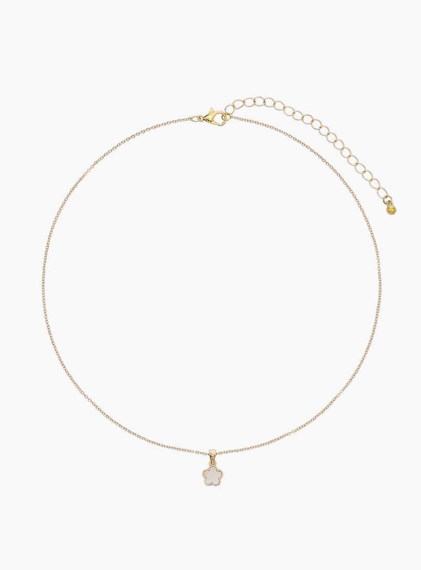 Pendant Necklace and Earrings Set with Floral Shape-women-watchesandjewellery-jewellery-jewellerysets-image-2