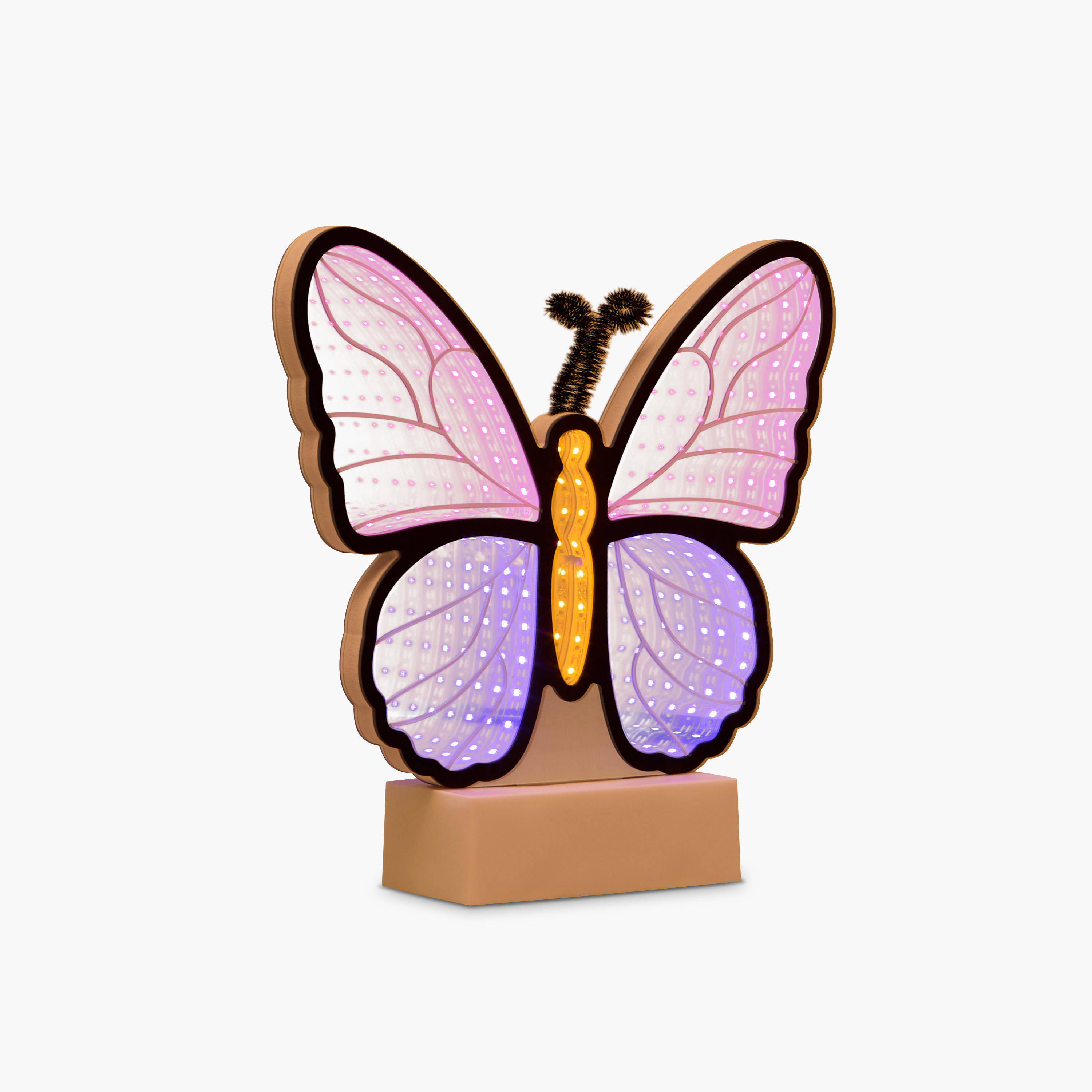 Butterfly Infinity Tunnel LED Light - 21x6x22 cms-household-lighting-decorativelighting-noveltylights-image-1