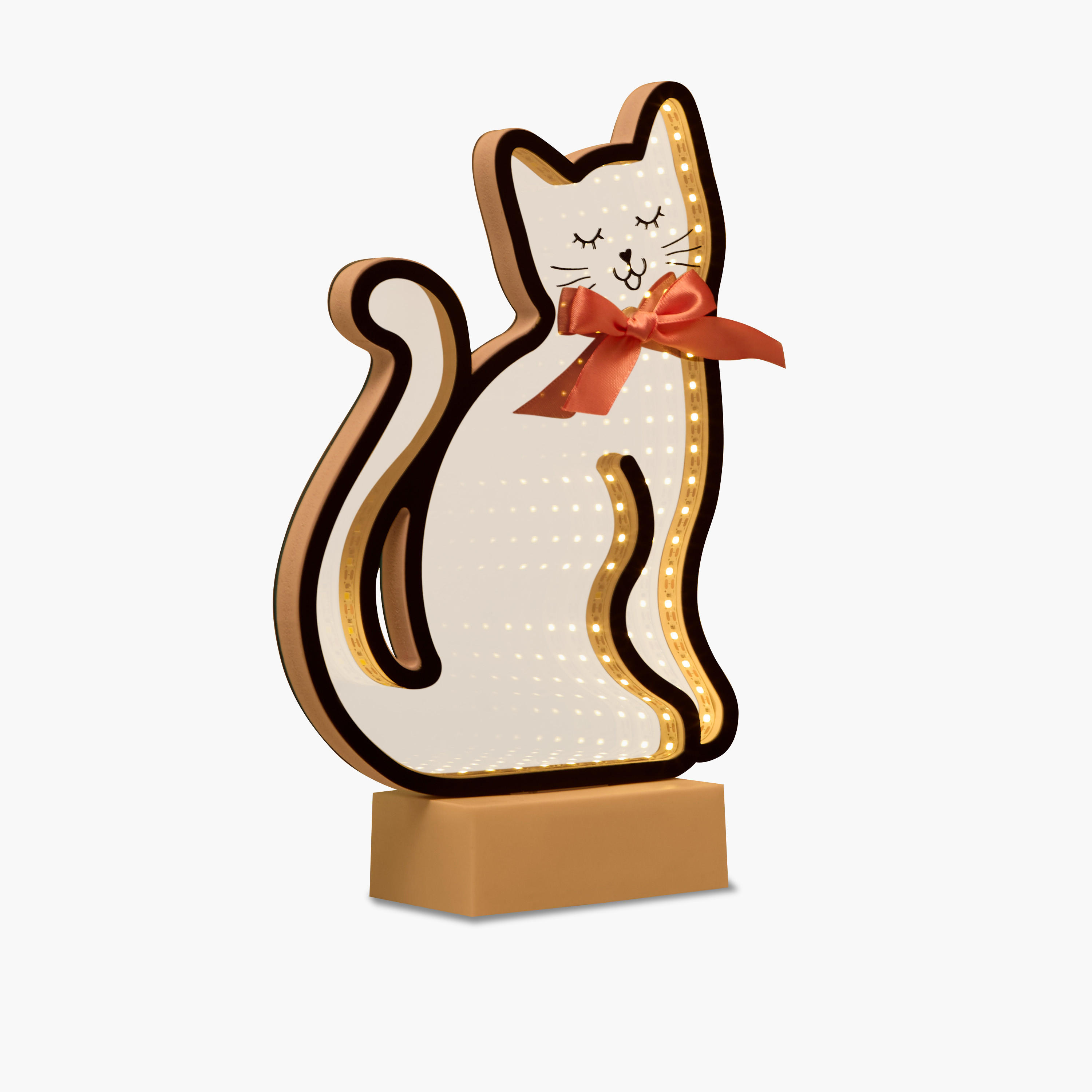 Cat Infinity Tunnel LED Light - 18x6x27 cms-household-lighting-decorativelighting-noveltylights-image-1