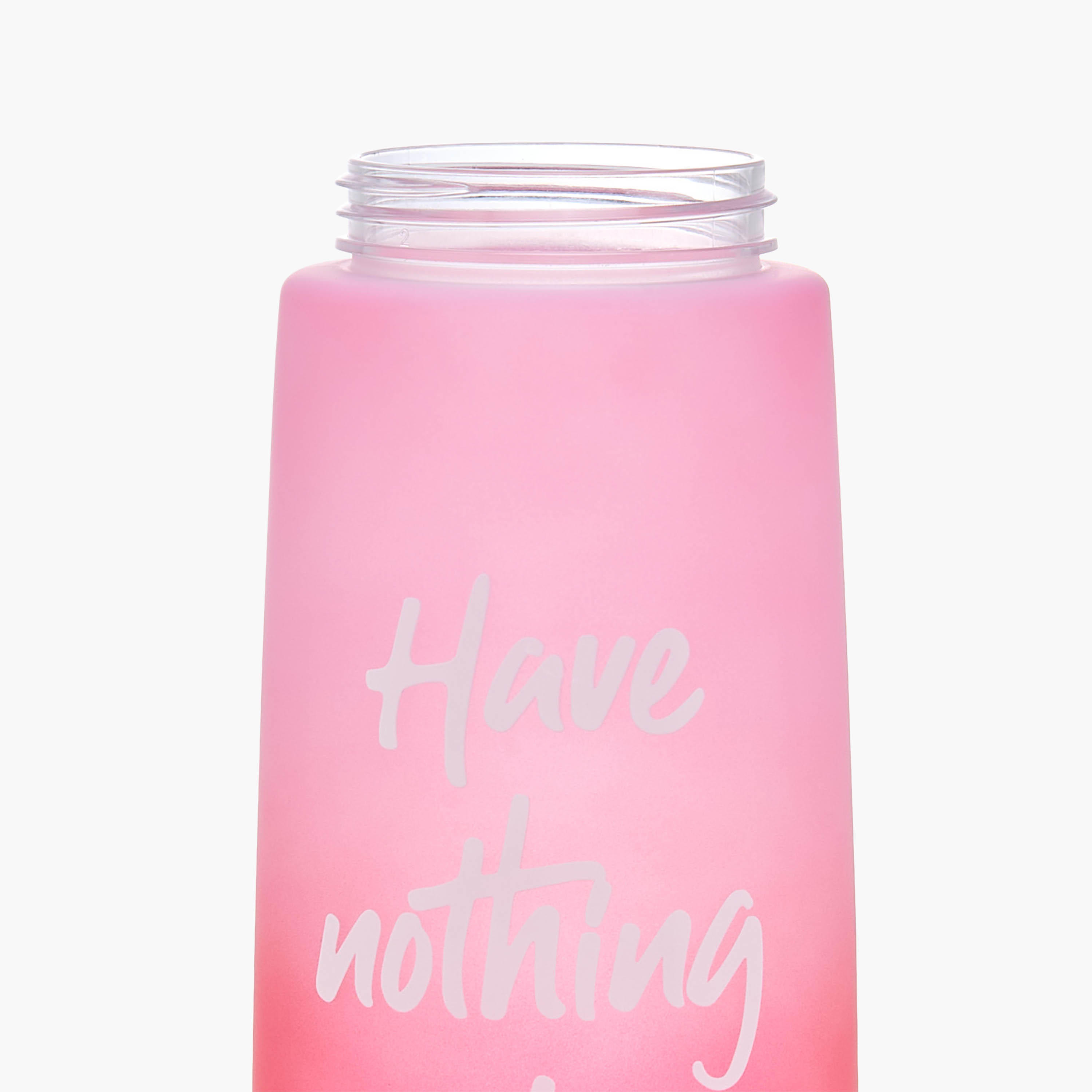 Slogan Print Sipper Water Bottle-household-dining-drinkserveware-bottles-image-5