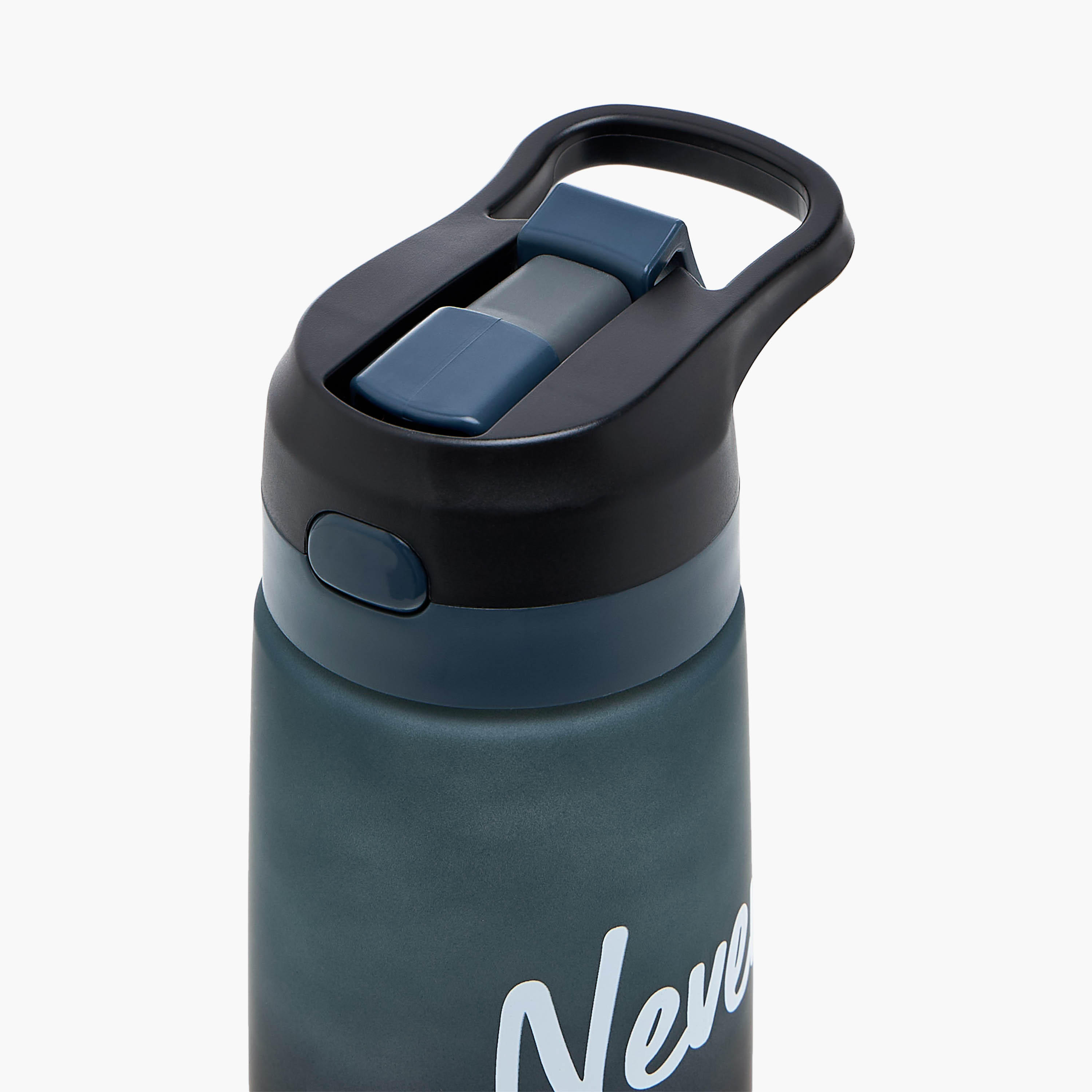Slogan Print Sipper Water Bottle-household-dining-drinkserveware-bottles-image-3