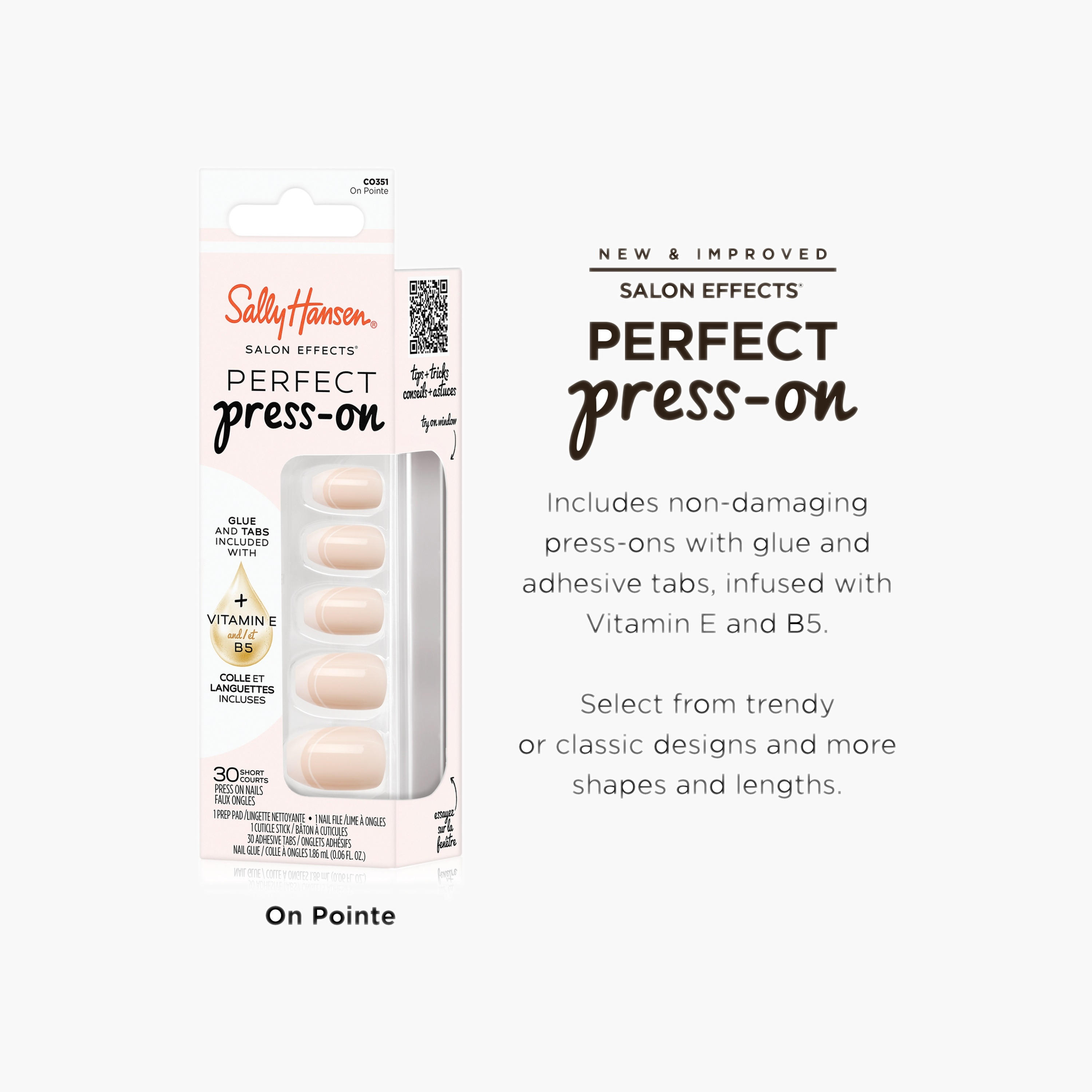 أظافر سالي هانسن الفرنسية اللاصقة - 27 غرام-beautyandpersonalcare-makeup-nails-artificialnails-image-6