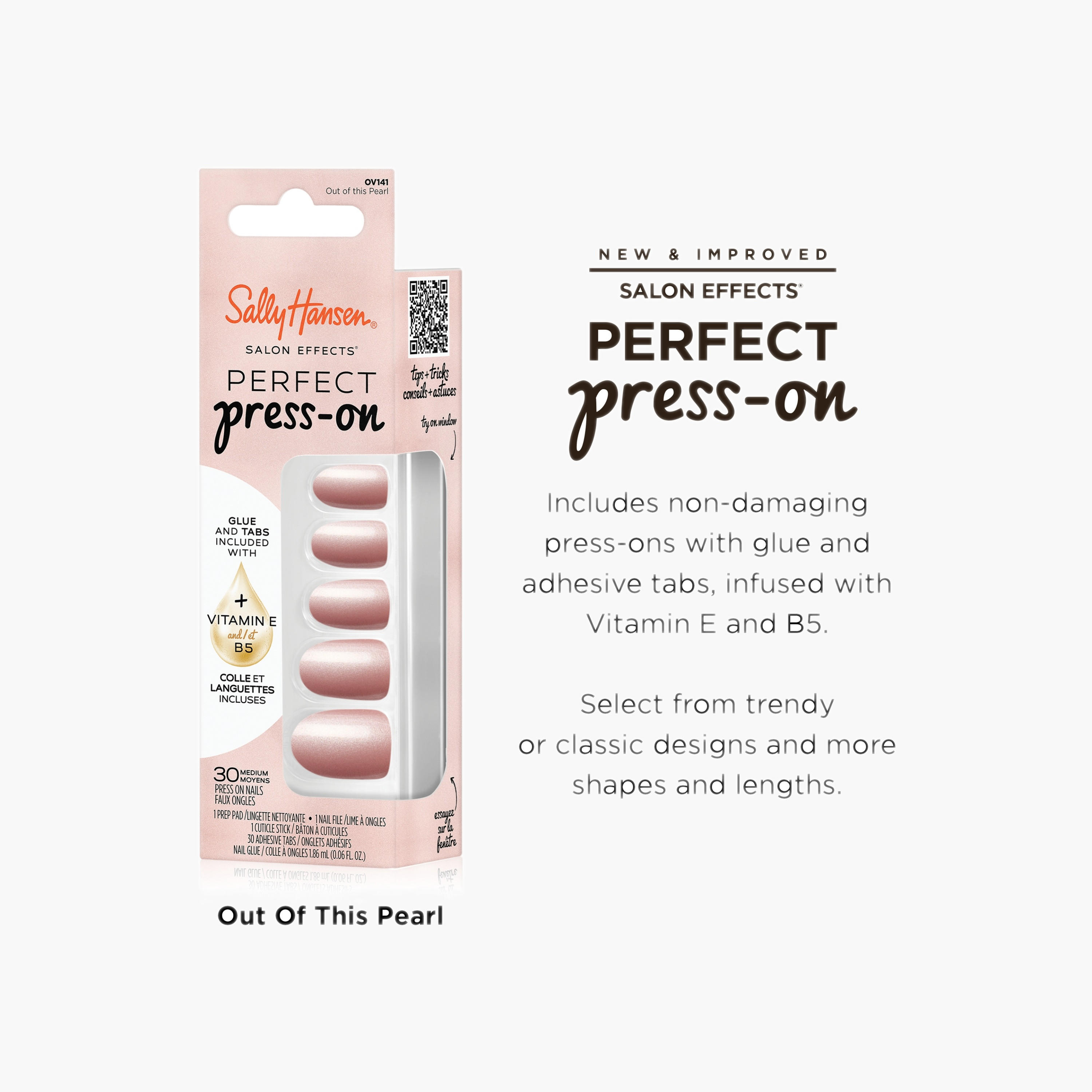 مجموعة أظافر سالي هانسن اللامعة اللاصقة - 27 غرام-beautyandpersonalcare-makeup-nails-artificialnails-image-5