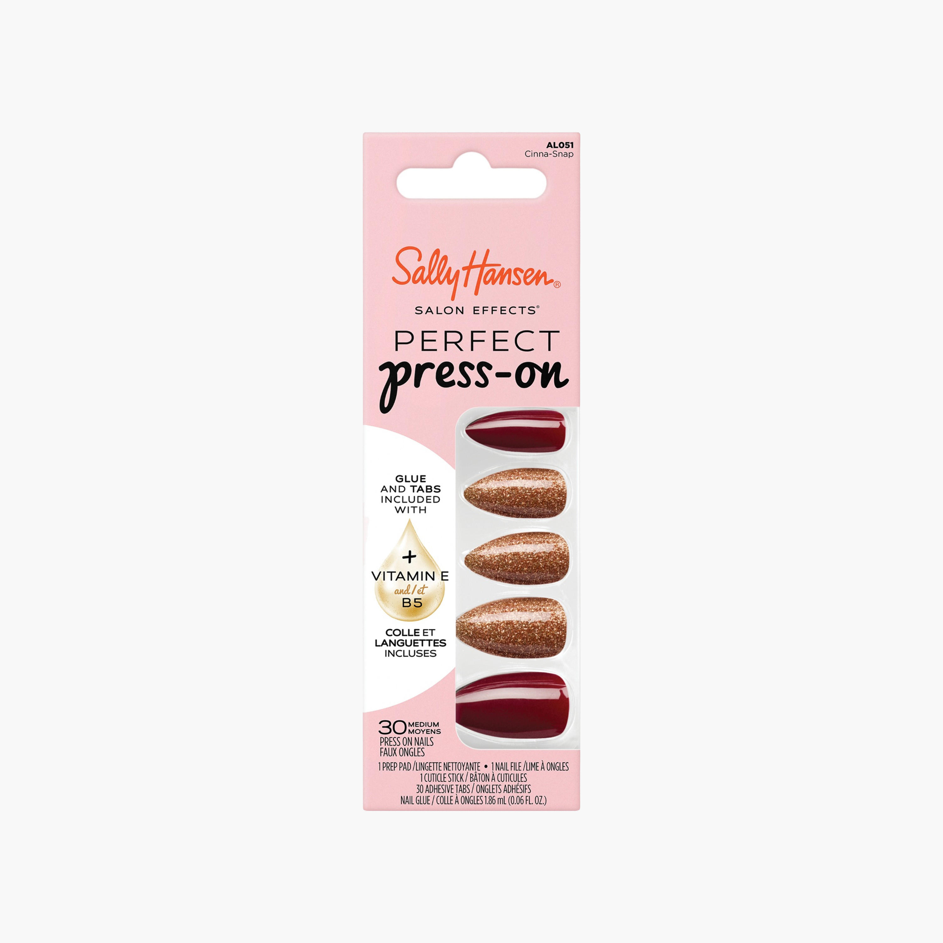 Sally Hansen Glitter Almond Press-On Nails-27g-beautyandpersonalcare-makeup-nails-artificialnails-image-1