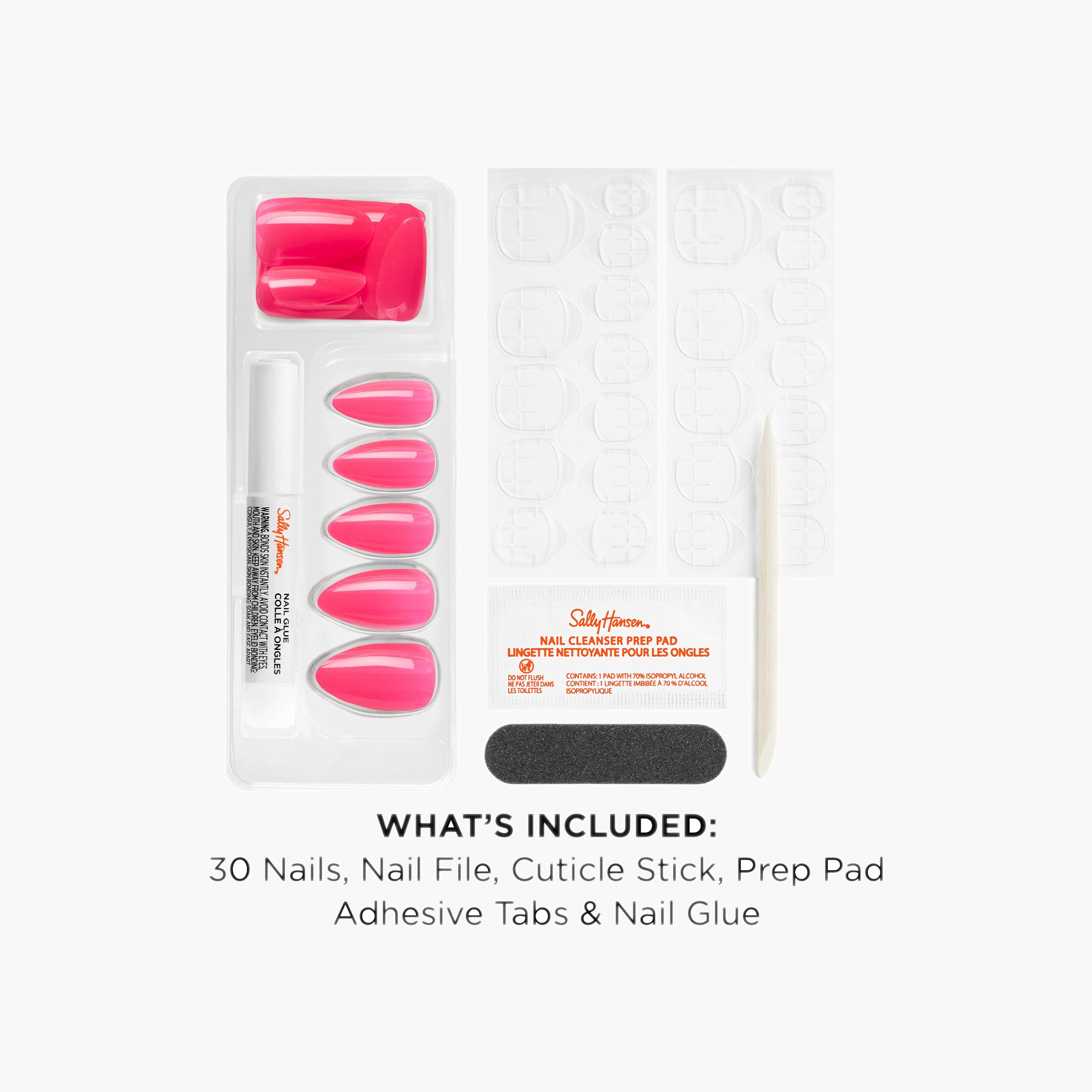 Sally Hansen Glossy Press-On Nails Set-27g-beautyandpersonalcare-makeup-nails-artificialnails-image-16