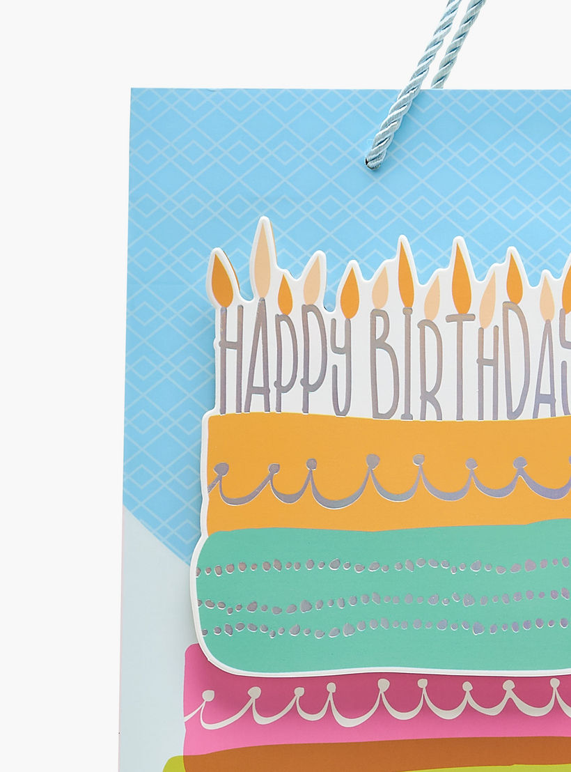 Birthday Print Paper Gift Bag - Medium-household-giftingaccessories-giftings-image-3