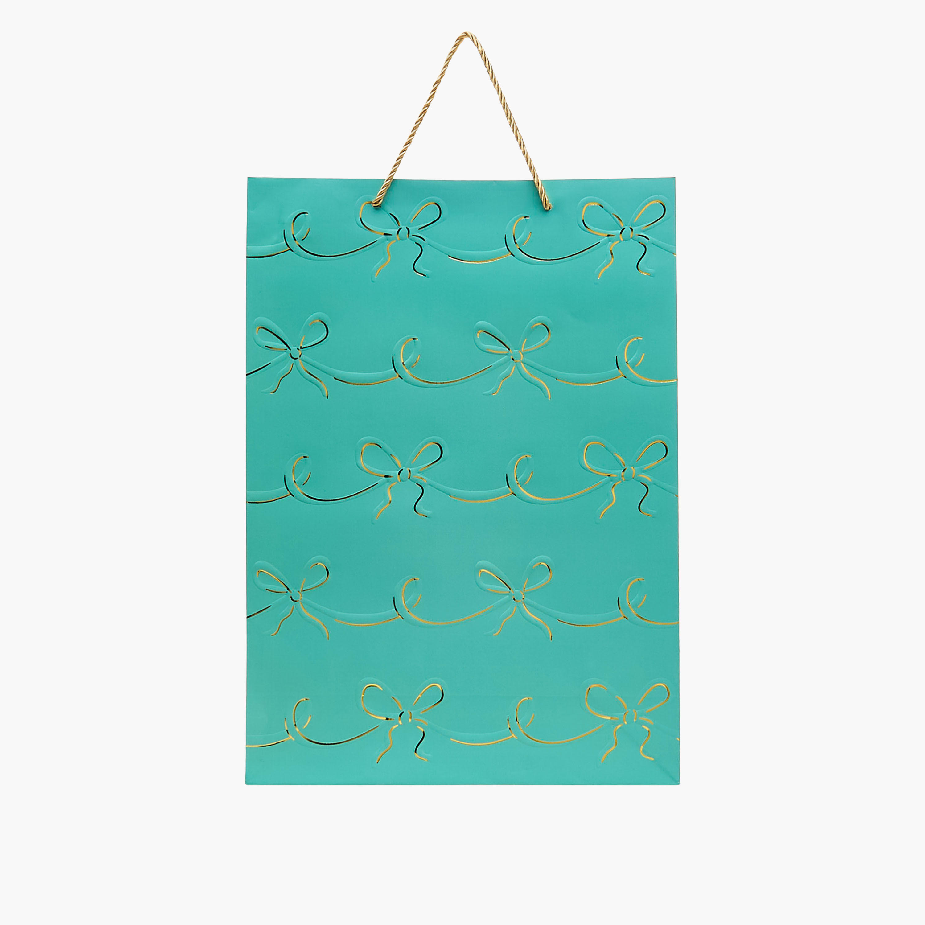 Bow Print Paper Gift Bag - Large-household-giftingaccessories-giftings-image-1