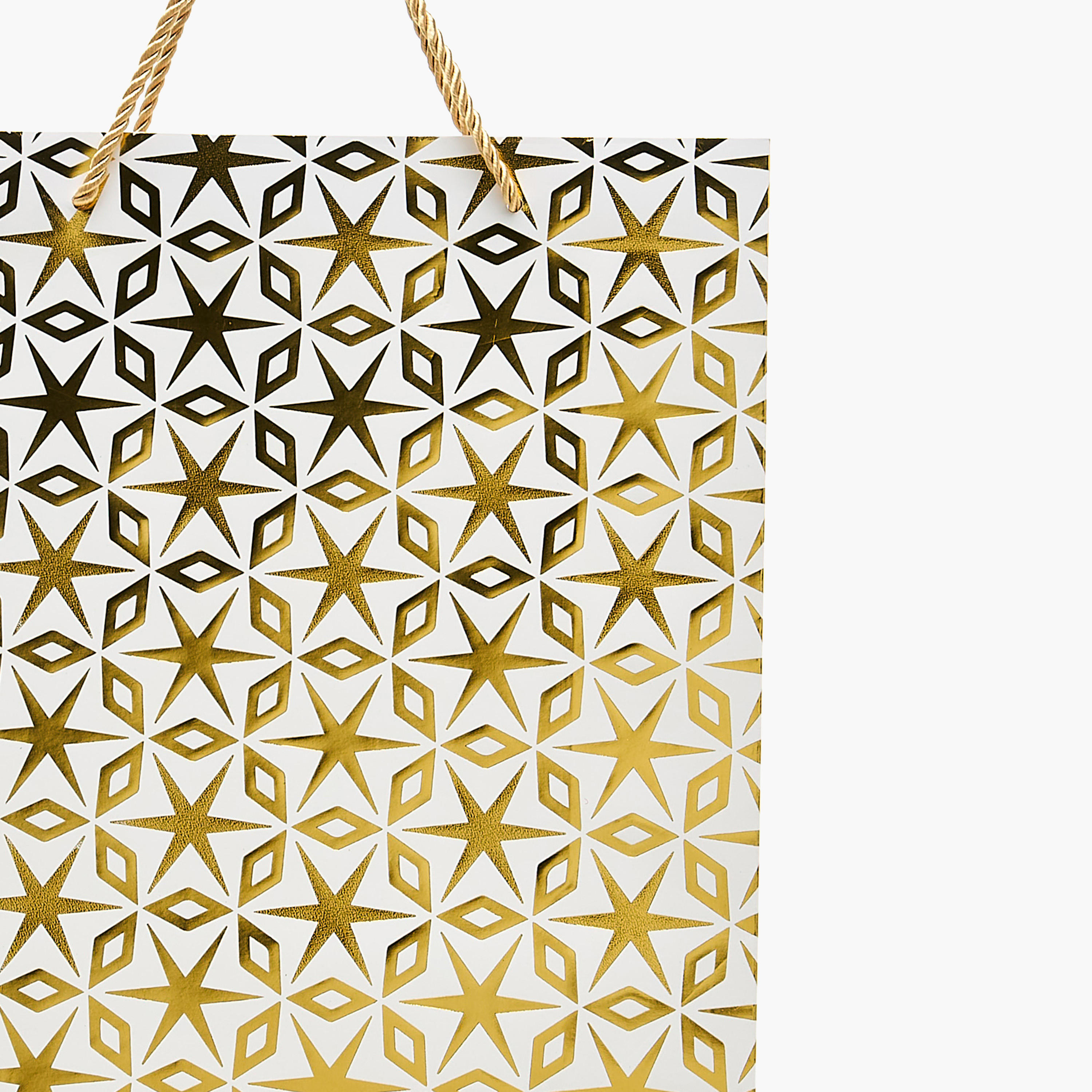 Geometric Print Paper Gift Bag - Medium-household-giftingaccessories-giftings-image-3